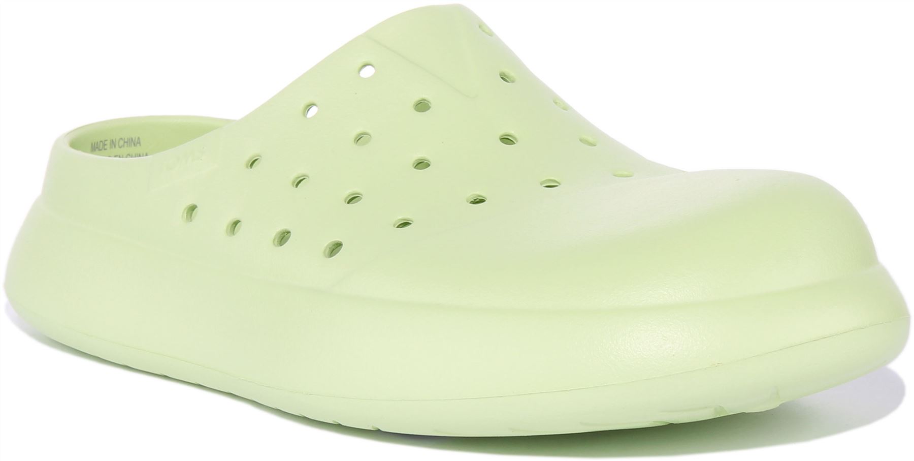 Toms Clog Mallow Eco Slip On Rubber Espadrille Unisex Sandals White UK 3- 12 - Picture 8 of 19