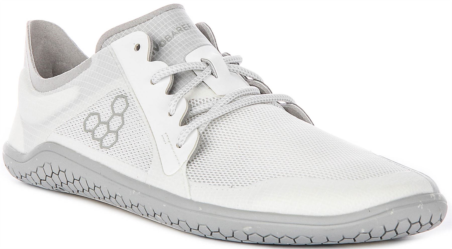 Vivobarefoot Primus All Weather Mesh Schnürer Damen Trainer In Weiß EU 36-42