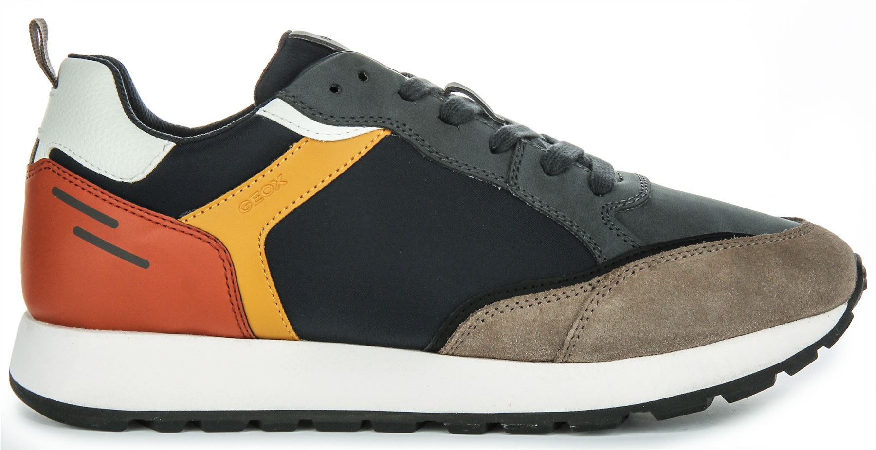 Geox U Partenio B Vintage Nubuck Mens Sneakers In Brown  display picture 1