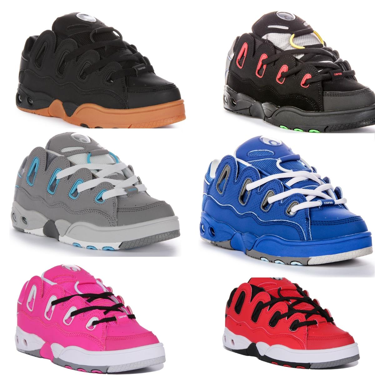 Osiris D3 OG Vulcan Cupsole Air Midsole Skate Shoe Mens Grey Blue