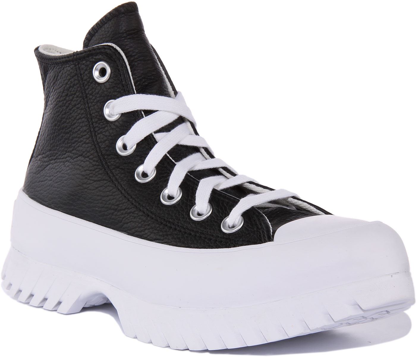Converse A03704C CT All Star Lugged 2.0 Hi Top Womens Trainer In Black UK 3 - 8