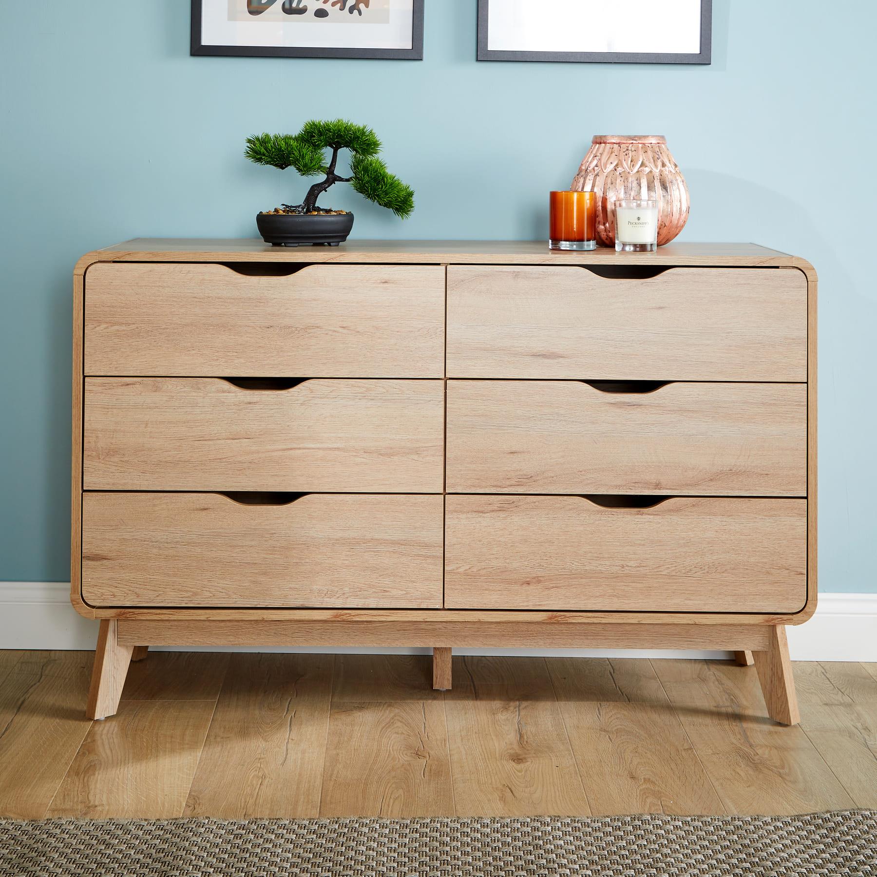 Chest of 4/5/6 Drawers Clothing Storage Organiser Bedroom Furniture Nightstand - Picture 19 of 25