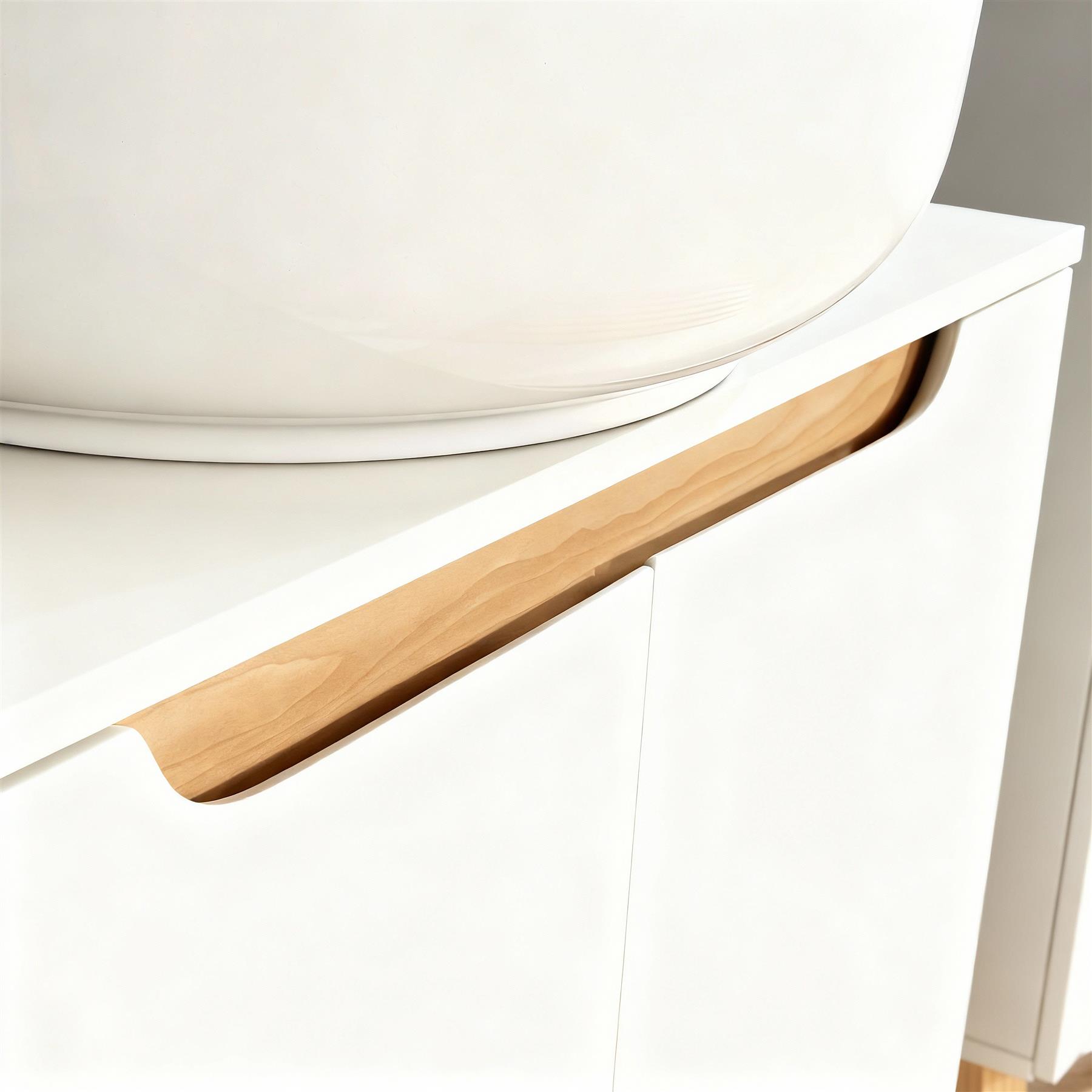 Under Sink Basin Unit Bathroom Storage Cupboard Shelving Furniture Unit - Picture 13 of 15