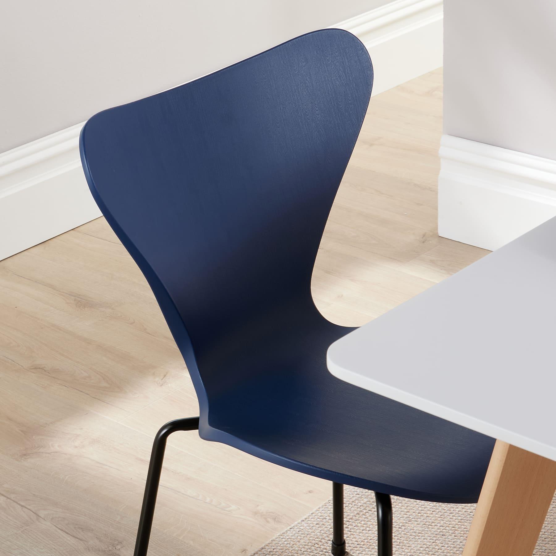 Dining Table Set - 120cm White Top Wooden Legs With 4 Kitchen Chairs Furniture - Picture 27 of 79