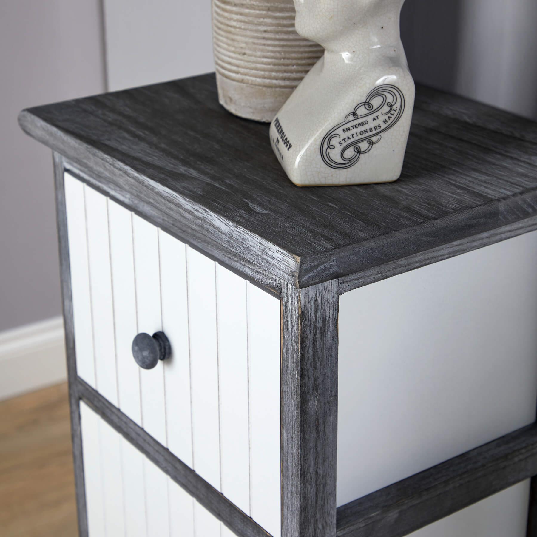 Solid Wooden Storage Chest 3 / 4 / 5 Drawers Organiser Rustic Fully Assembled - Picture 45 of 73