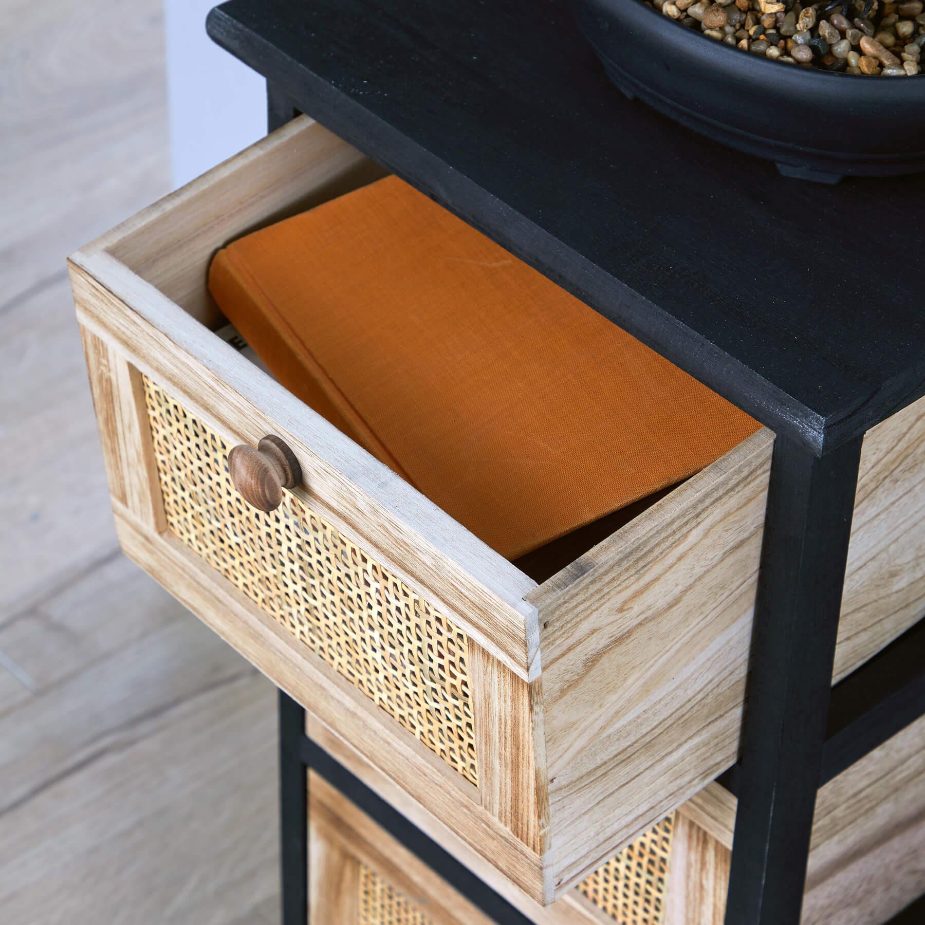Solid Wooden Storage Chest 3 / 4 / 5 Drawers Organiser Rustic Fully Assembled - Picture 55 of 73