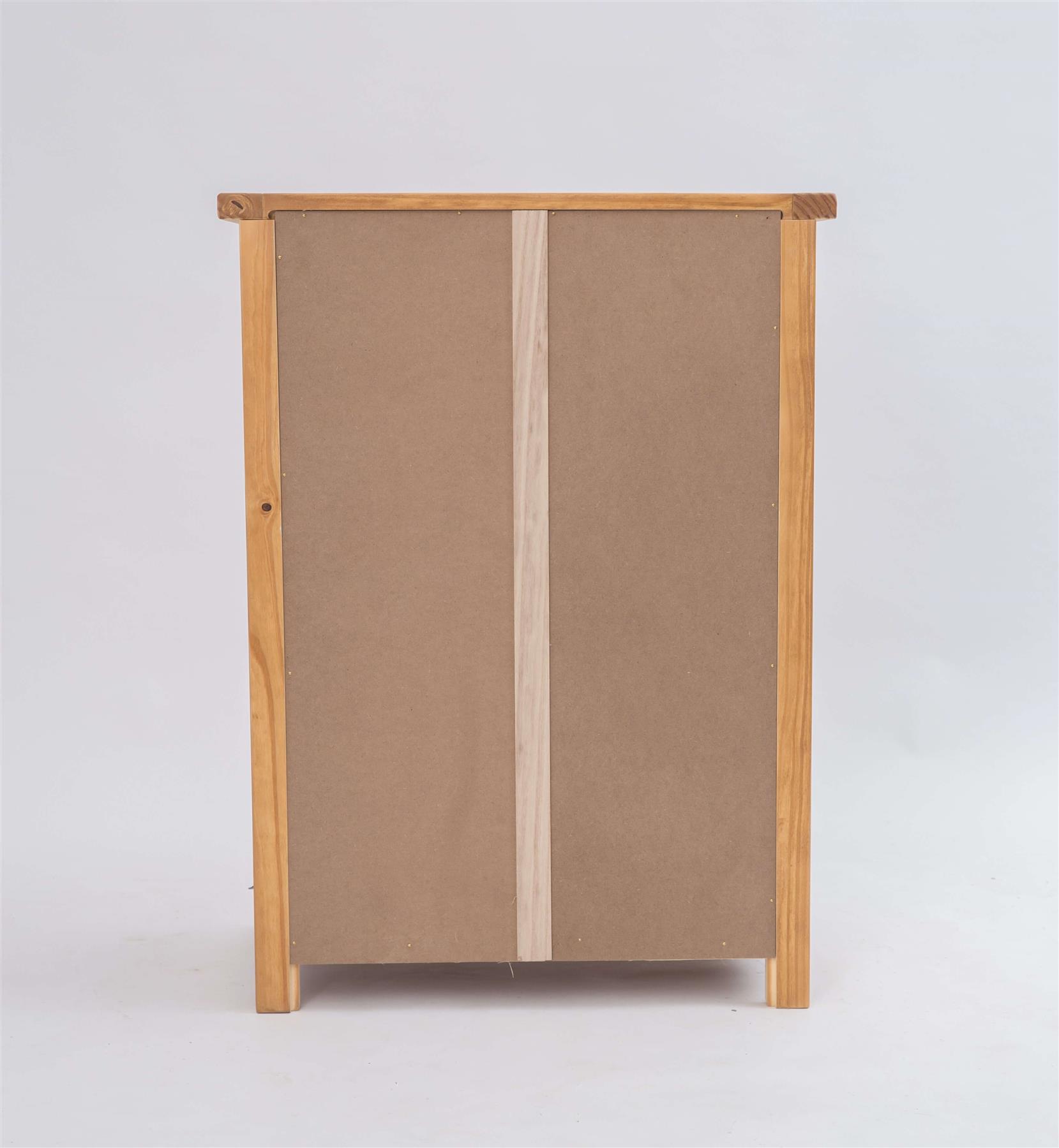 Chest of 4/5/6 Drawers Oak-effect Bedroom Furniture Storage Country Wood Unit - Picture 9 of 46