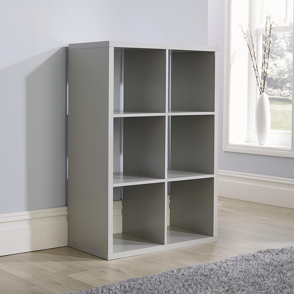 Deluxe Chunky Storage Cube Shelf Bookcase Wooden Display Unit Shelving
