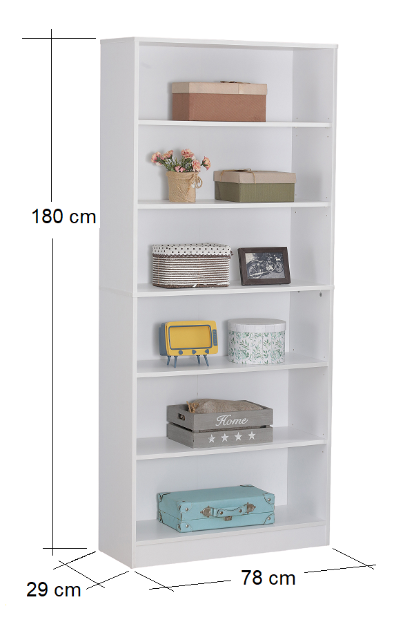 Estantería de exhibición de libros independiente unidad de almacenamiento hogar sala muebles - Imagen 47 de 61