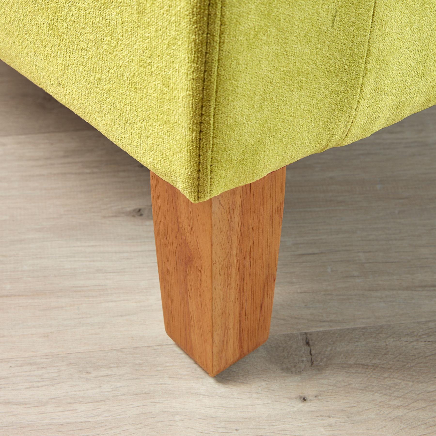 Fabric Tub Chair Colour Range Wooden Legs Armchair Living Room Modern Office - Picture 17 of 30