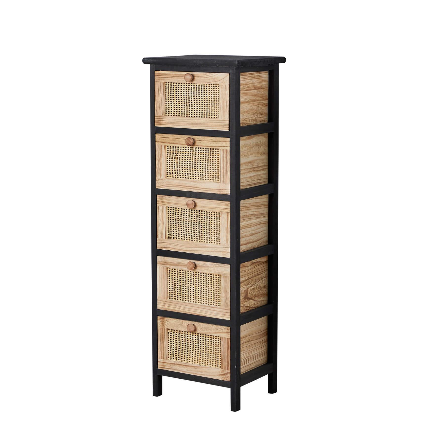 Solid Wooden Storage Chest 3 / 4 / 5 Drawers Organiser Rustic Fully Assembled - Picture 72 of 73