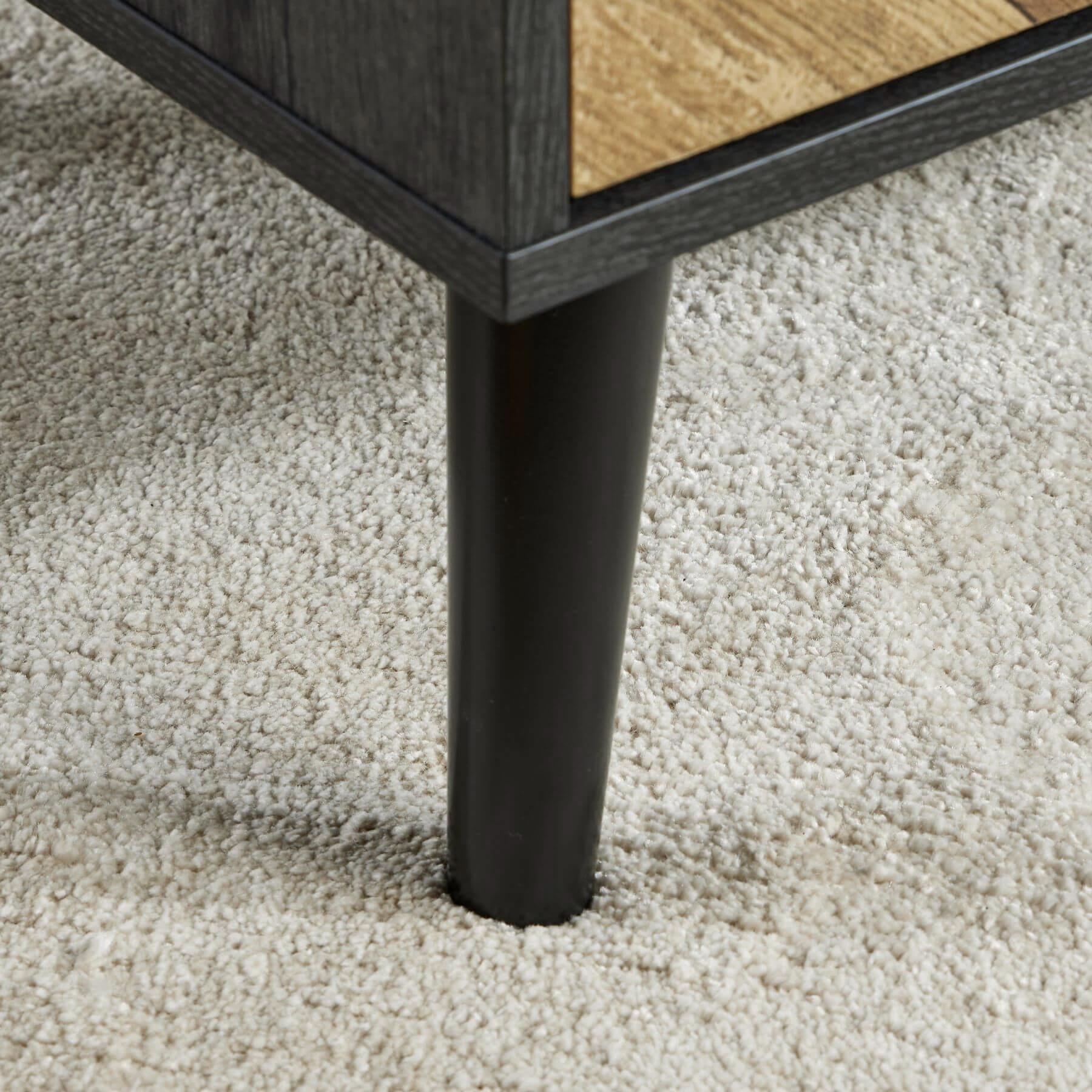 Coffee Table Rectangular 1 Drawer Open Storage Home Living Room Furniture Unit - Picture 8 of 23