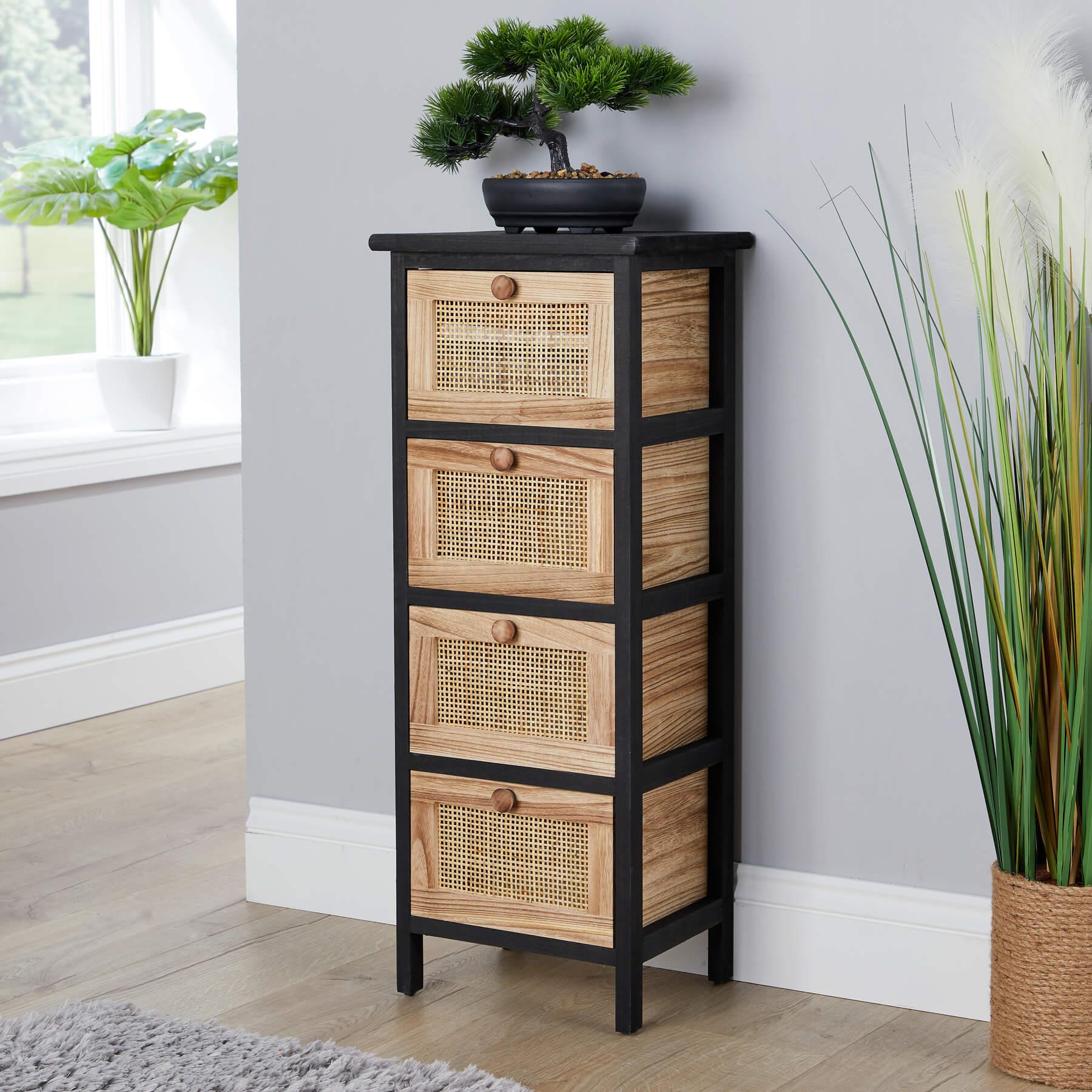 Solid Wooden Storage Chest 3 / 4 / 5 Drawers Organiser Rustic Fully Assembled - Picture 60 of 73