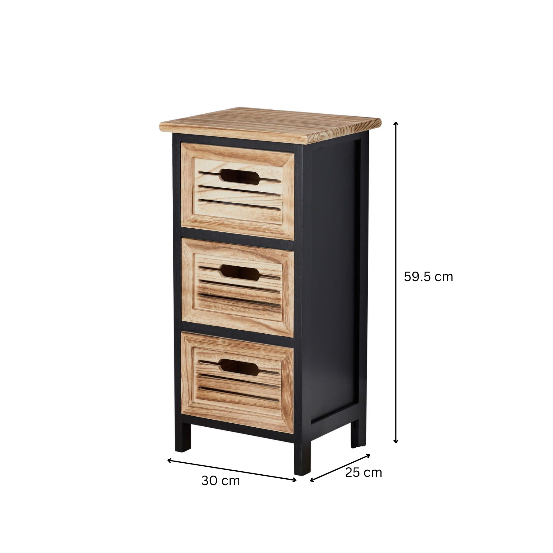 Solid Wooden Storage Chest 3 / 4 / 5 Drawers Organiser Rustic Fully Assembled - Picture 9 of 73