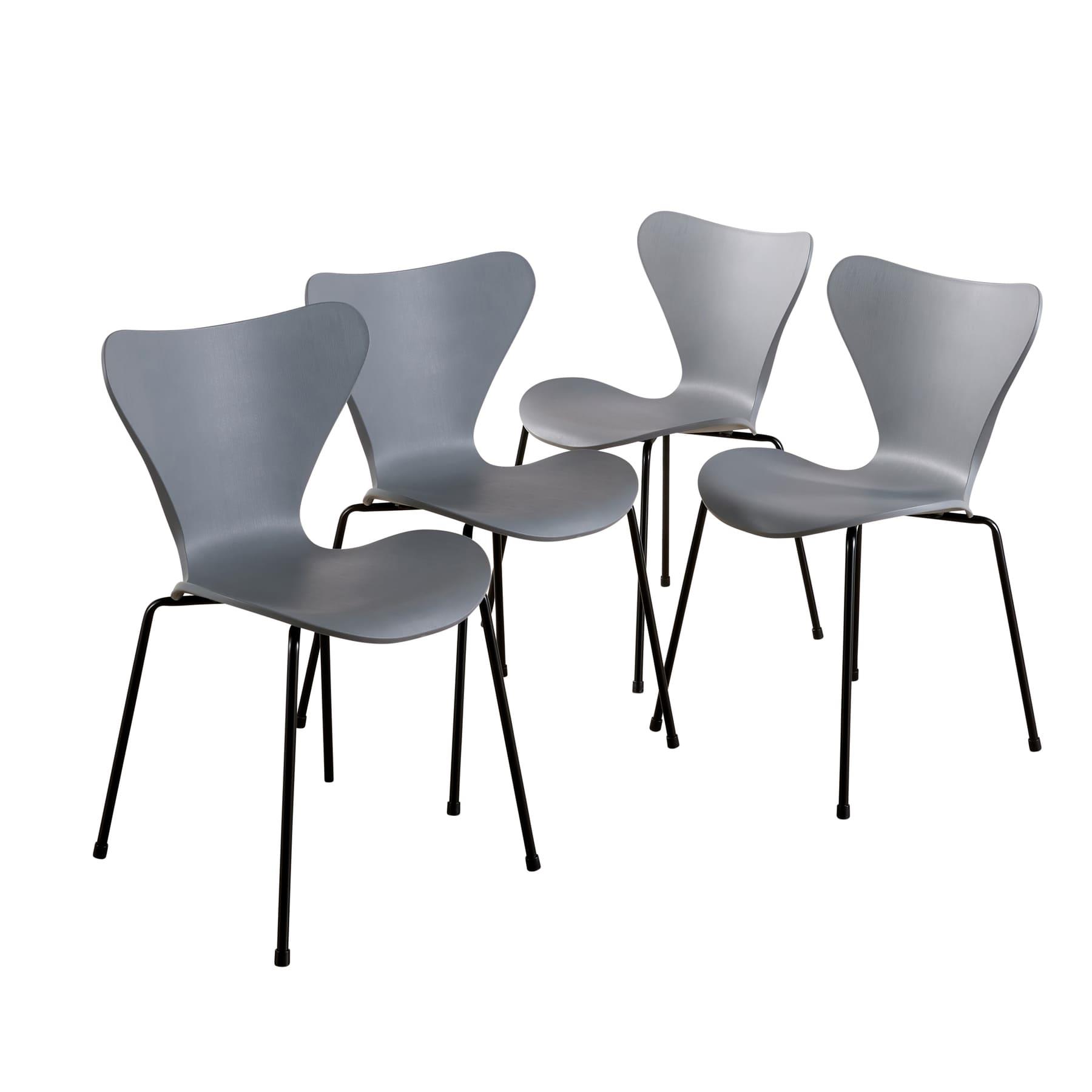 Dining Table Set - 120cm White Top Wooden Legs With 4 Kitchen Chairs Furniture - Picture 45 of 79