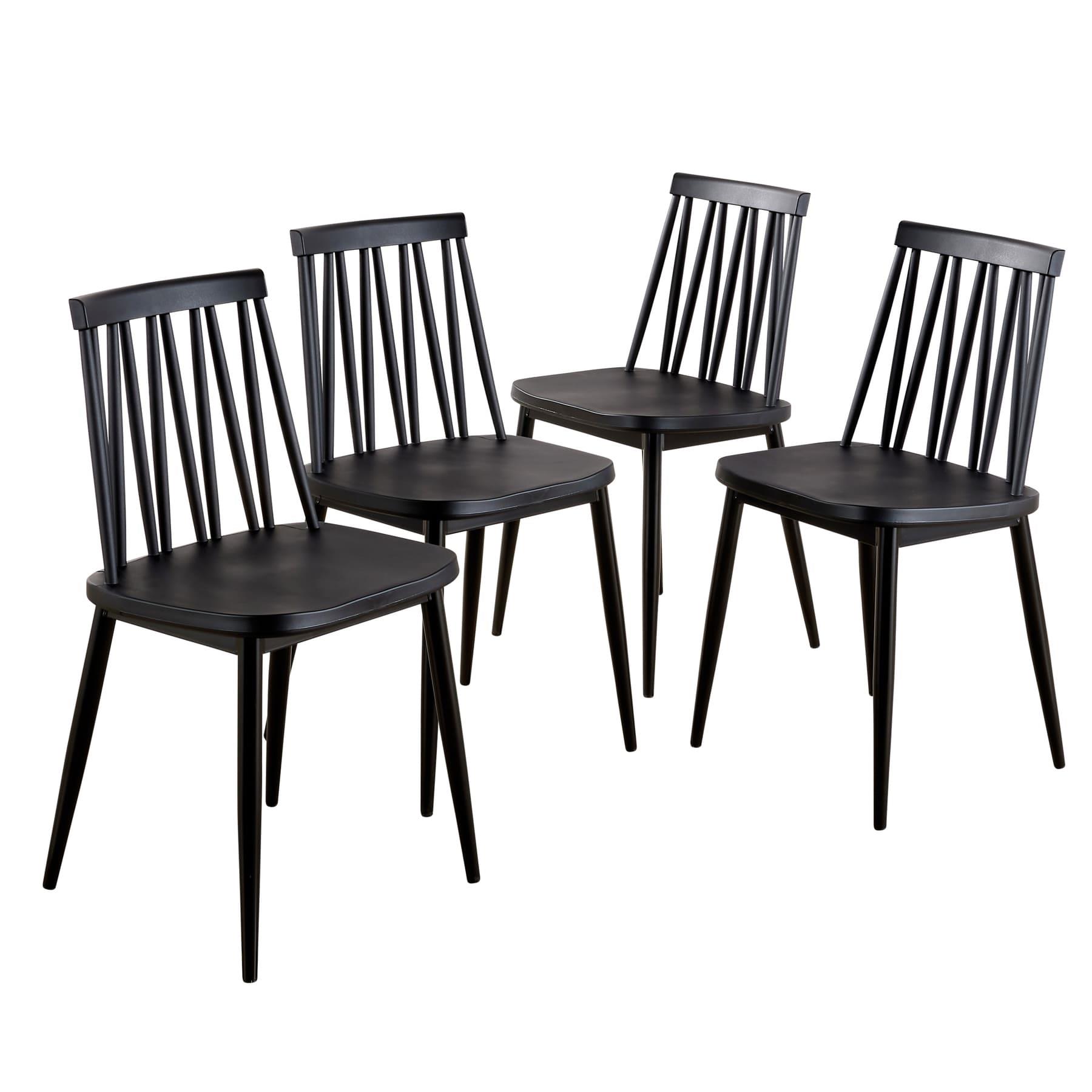 Dining Table Set - 120cm White Top Wooden Legs With 4 Kitchen Chairs Furniture - Picture 12 of 79