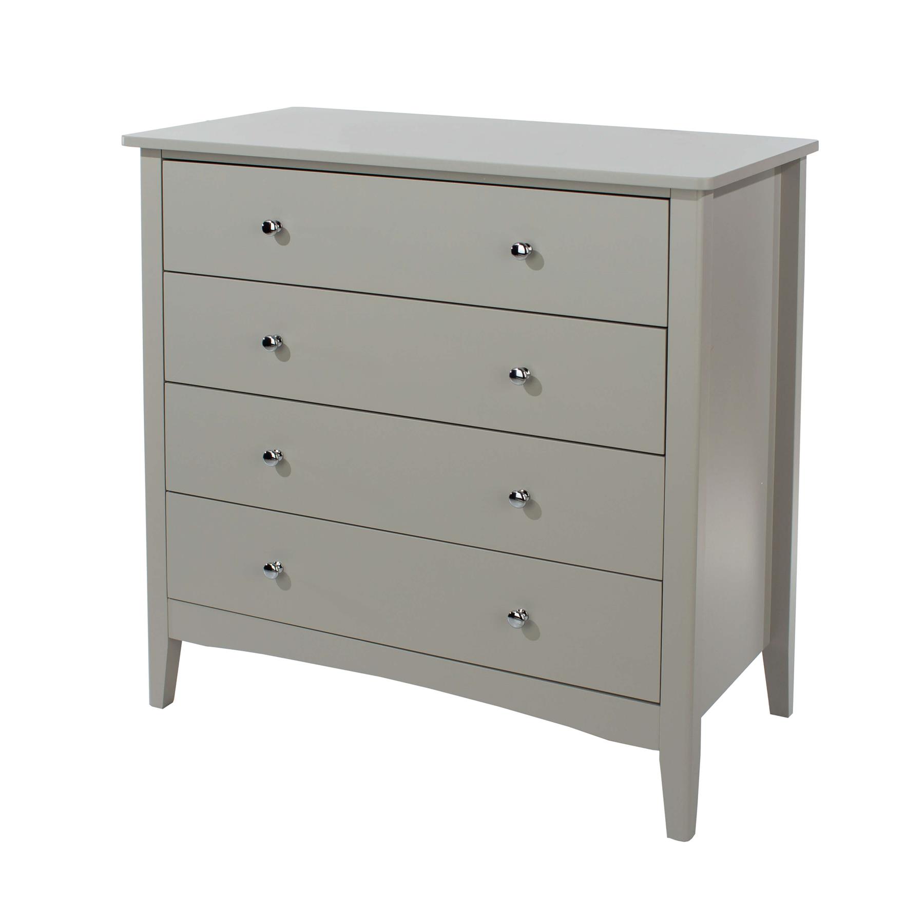 Chest of 4/5 Drawers Bedroom Clothing Storage Unit Metal Handles Runners - Picture 13 of 27