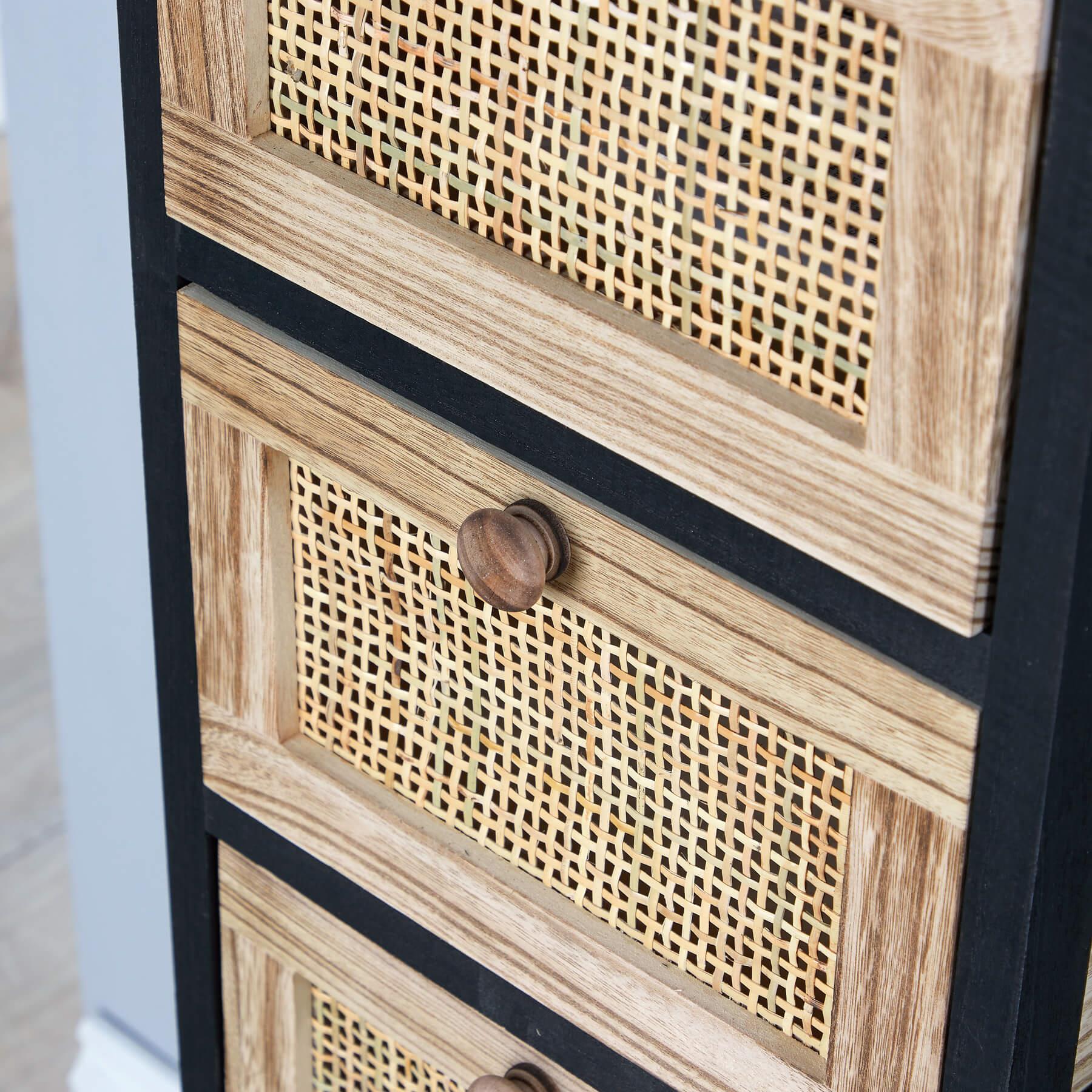 Solid Wooden Storage Chest 3 / 4 / 5 Drawers Organiser Rustic Fully Assembled - Picture 70 of 73