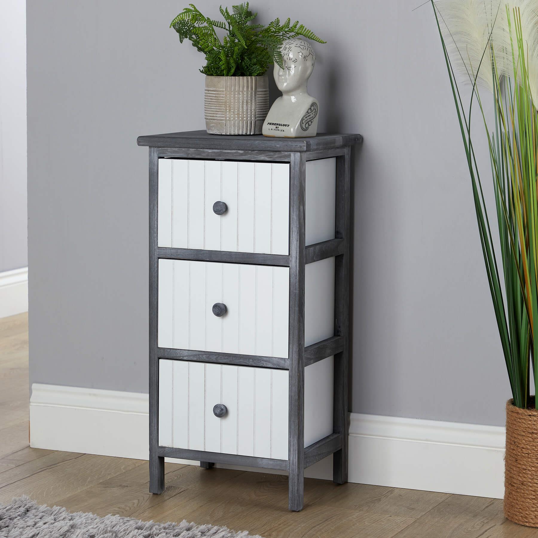 Solid Wooden Storage Chest 3 / 4 / 5 Drawers Organiser Rustic Fully Assembled - Picture 28 of 73