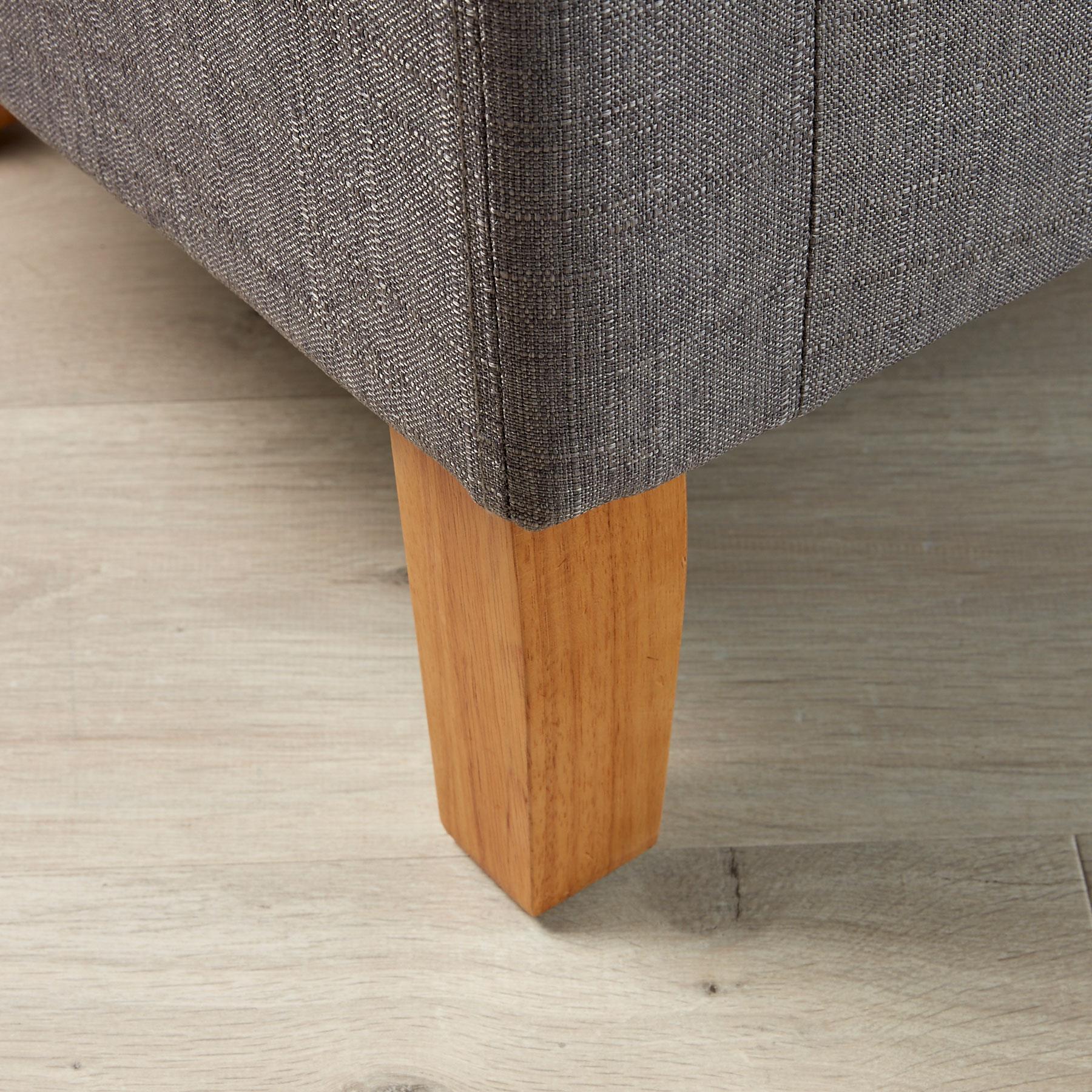 Fabric Tub Chair Colour Range Wooden Legs Armchair Living Room Modern Office - Picture 21 of 30