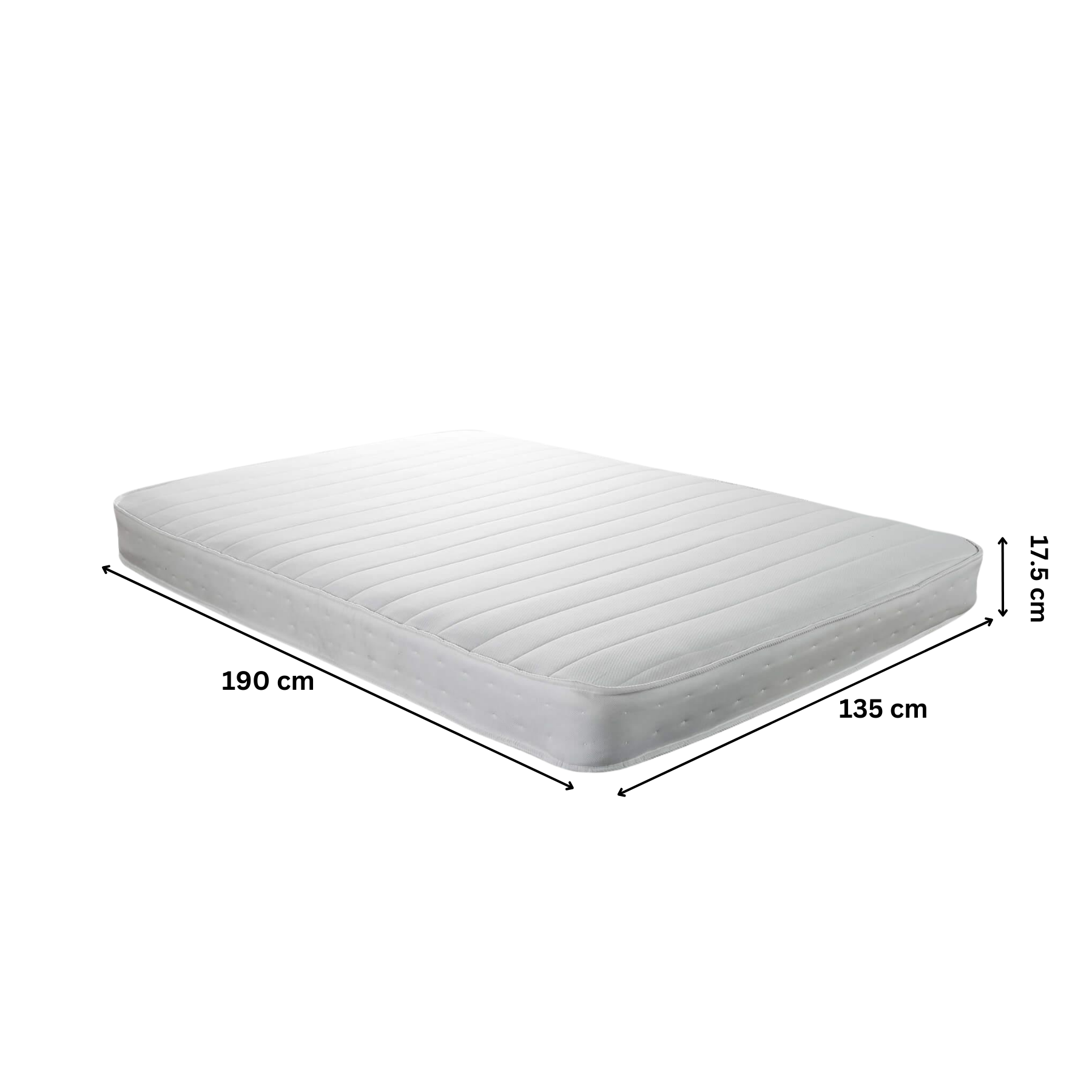Luxus Einzel/Doppel Matratze Hybrid Federkern Memory Foam Ultimativer Komfort Schlafzimmer - Bild 14 von 28