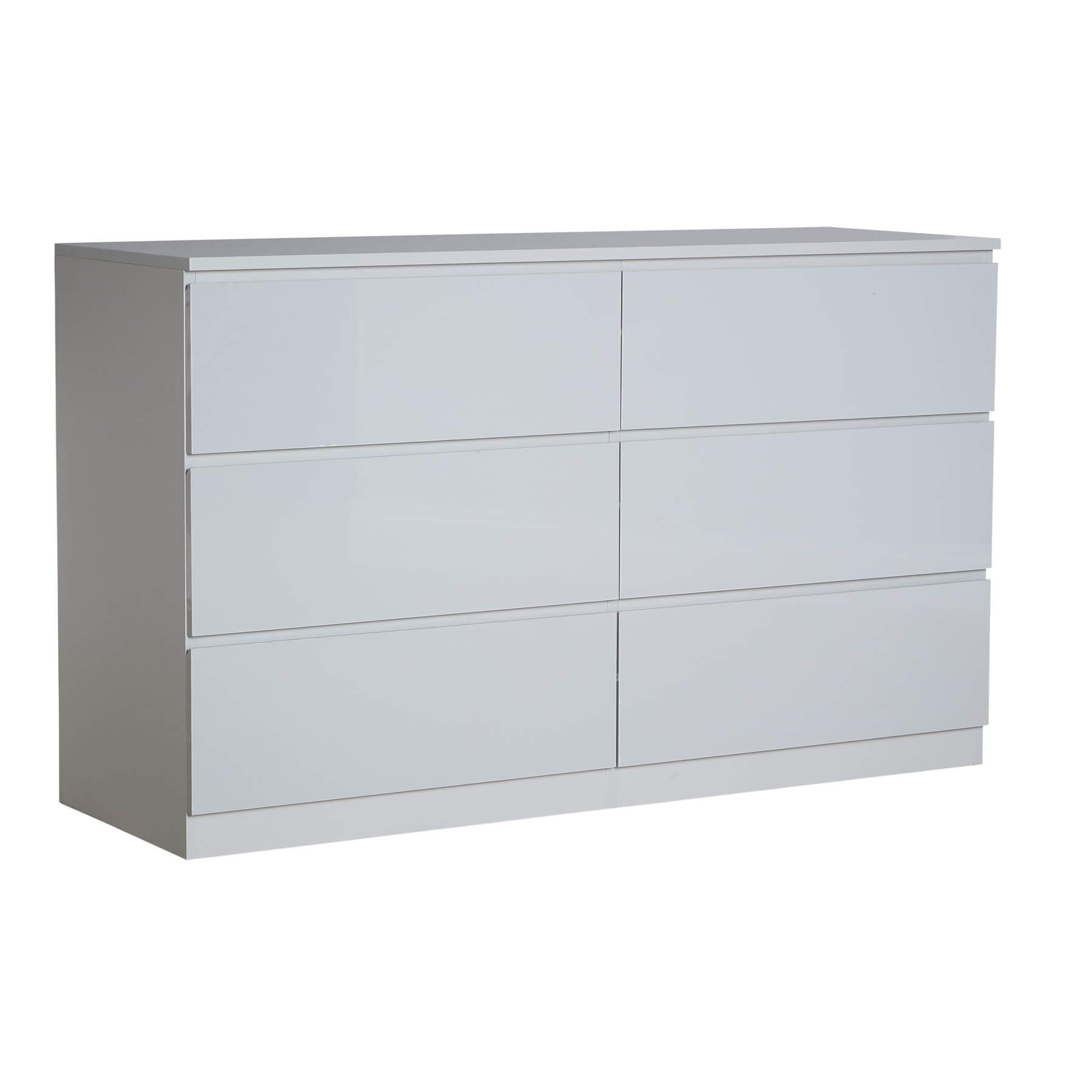 Cómoda 4/6 cajones amplio mueble de dormitorio unidad de almacenamiento organizador moderno - Imagen 27 de 42