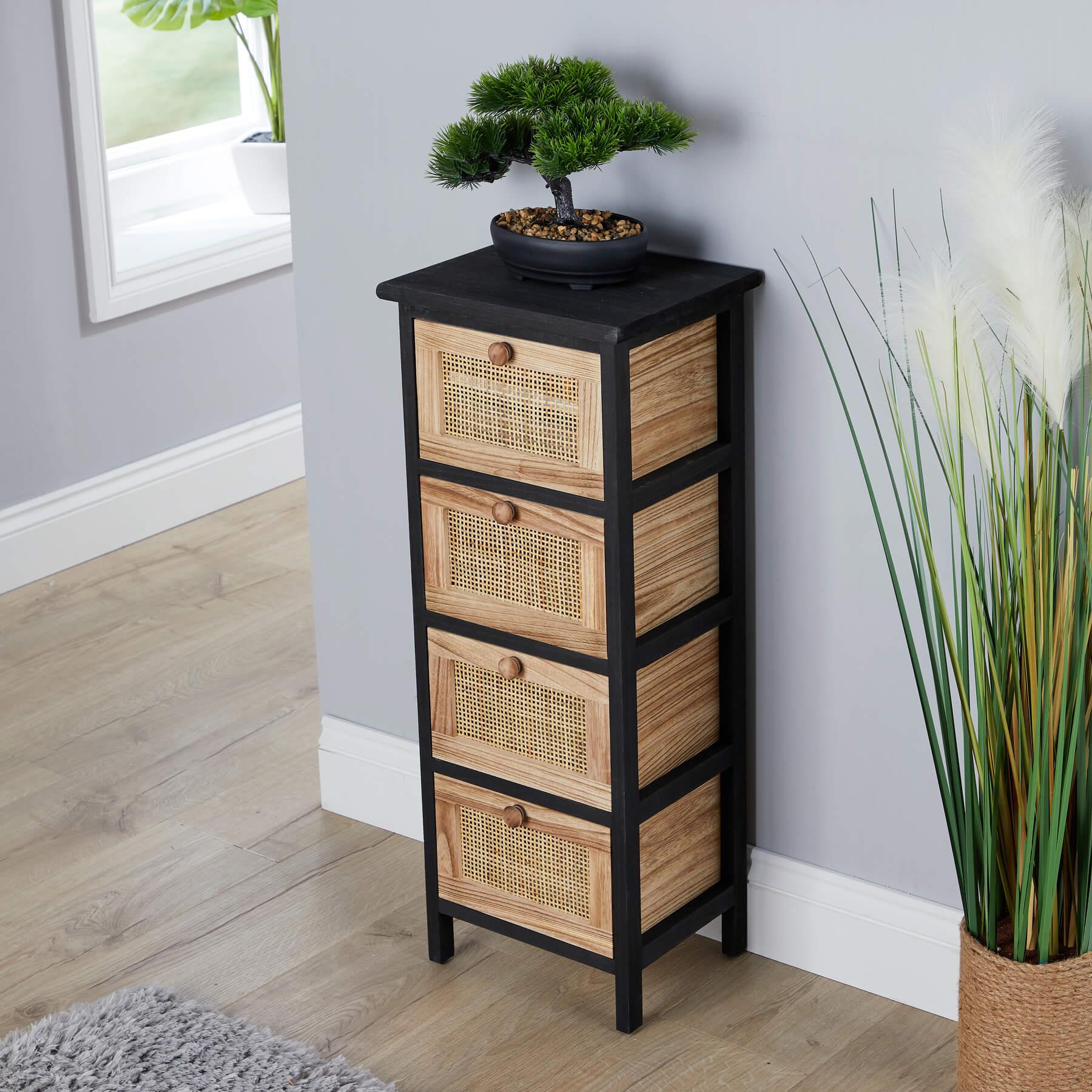 Solid Wooden Storage Chest 3 / 4 / 5 Drawers Organiser Rustic Fully Assembled - Picture 59 of 73