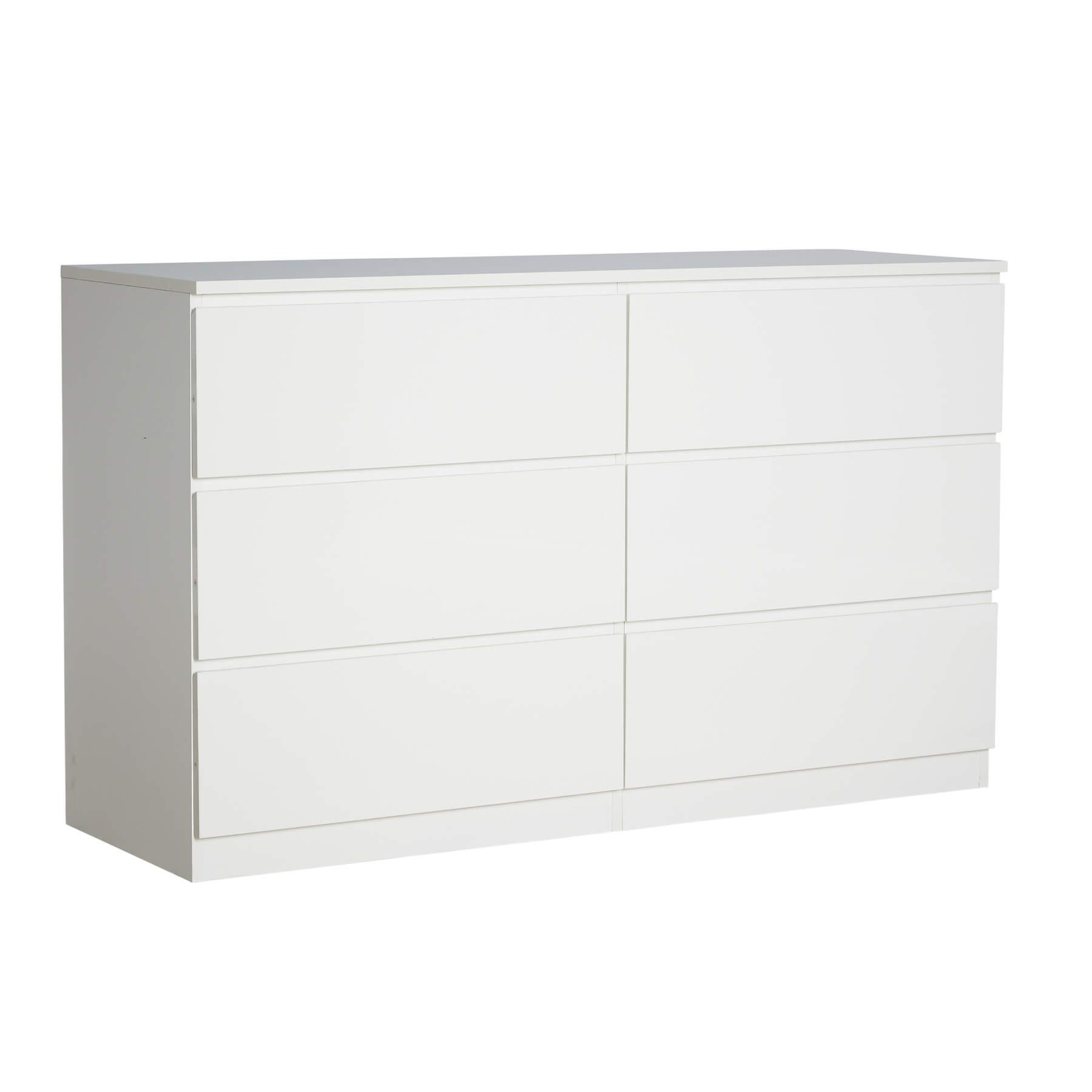 Cómoda 4/6 cajones amplio mueble de dormitorio unidad de almacenamiento organizador moderno - Imagen 41 de 42