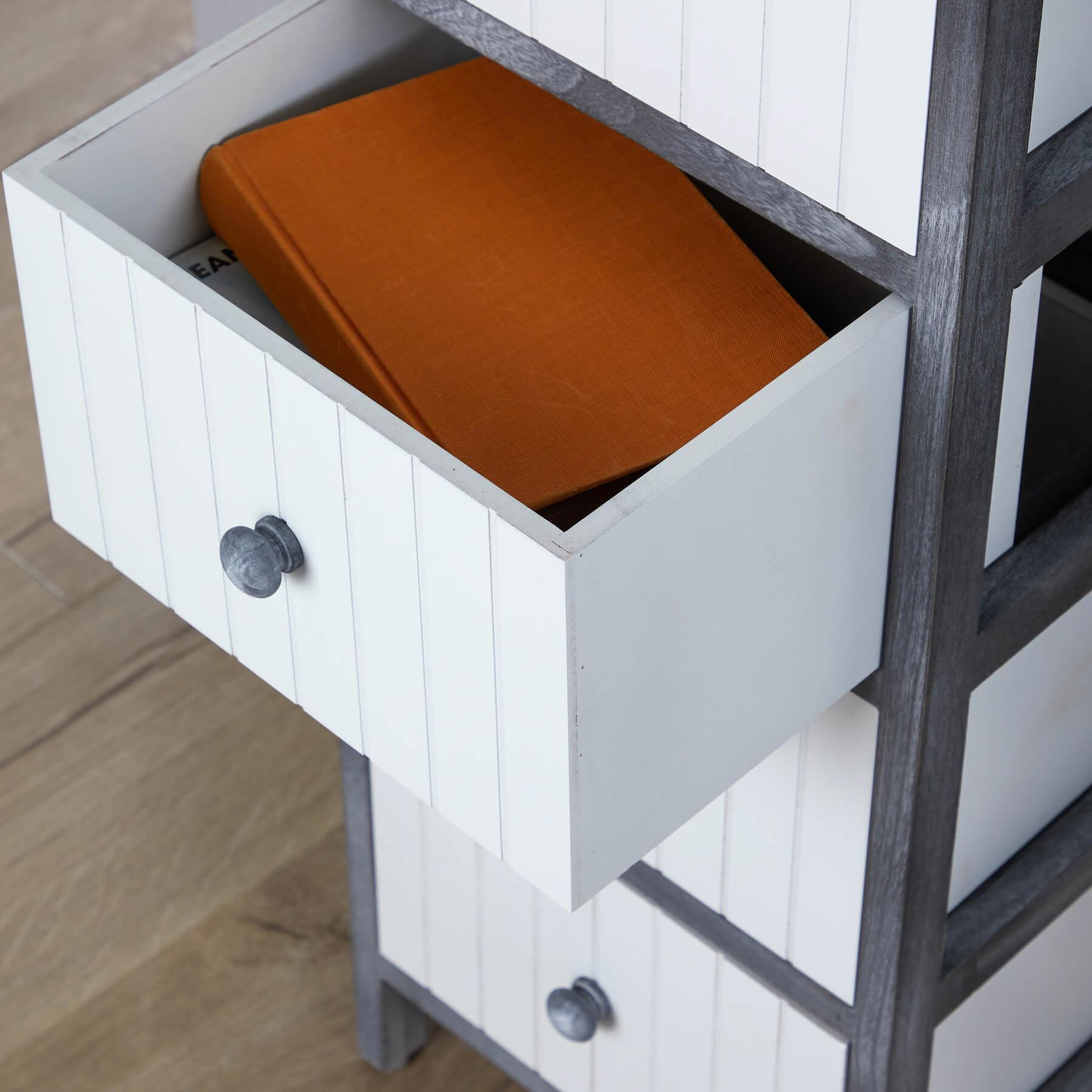 Solid Wooden Storage Chest 3 / 4 / 5 Drawers Organiser Rustic Fully Assembled - Picture 39 of 73