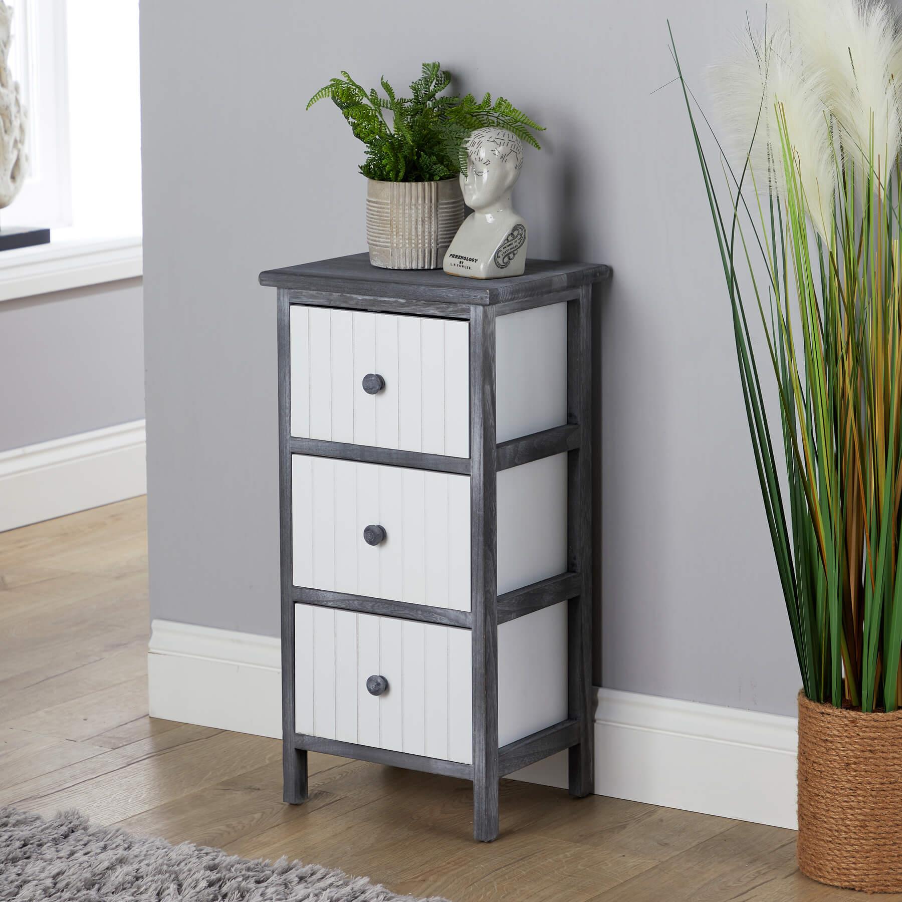 Solid Wooden Storage Chest 3 / 4 / 5 Drawers Organiser Rustic Fully Assembled - Picture 26 of 73