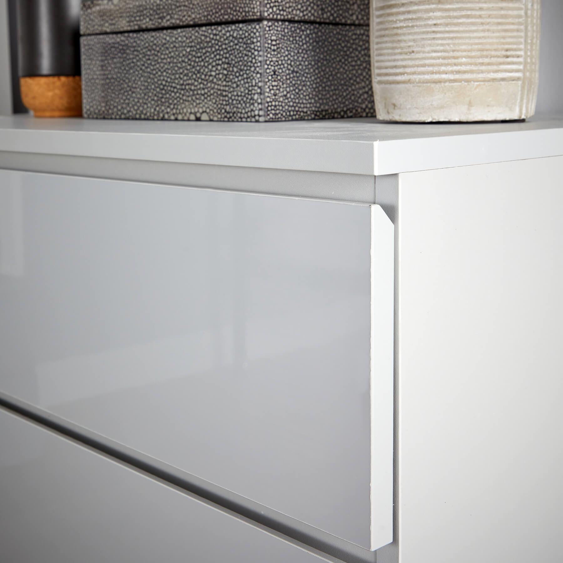 Cómoda 4/6 cajones amplio mueble de dormitorio unidad de almacenamiento organizador moderno - Imagen 18 de 42