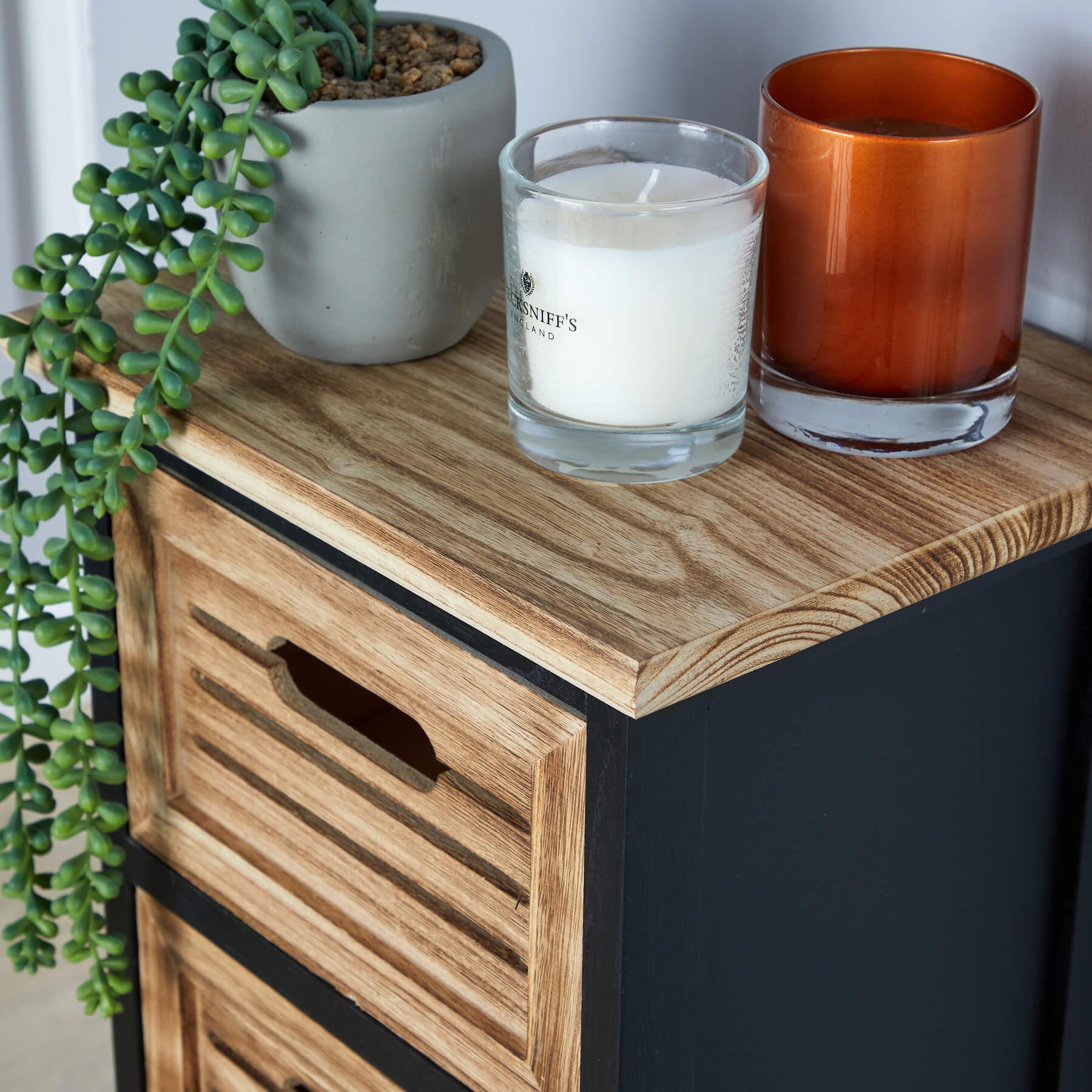 Solid Wooden Storage Chest 3 / 4 / 5 Drawers Organiser Rustic Fully Assembled - Picture 21 of 73