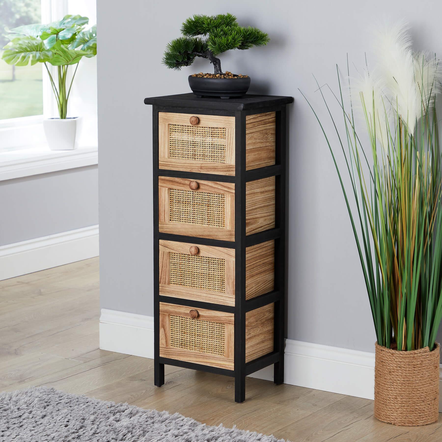 Solid Wooden Storage Chest 3 / 4 / 5 Drawers Organiser Rustic Fully Assembled - Picture 58 of 73