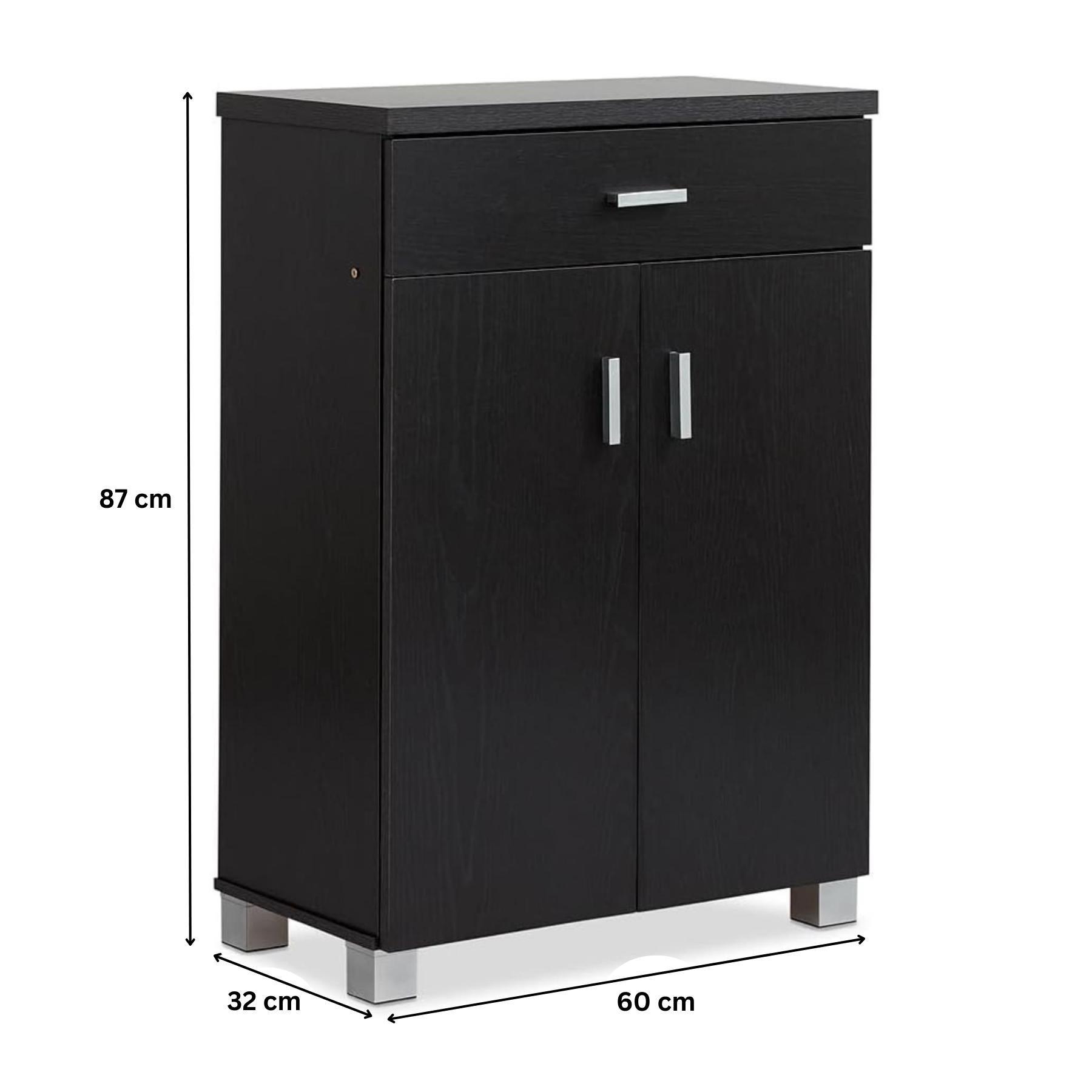 Shoe Cabinet Storage Hallway Cupboard Shoe - Multiple Colours and Sizes - Picture 8 of 38