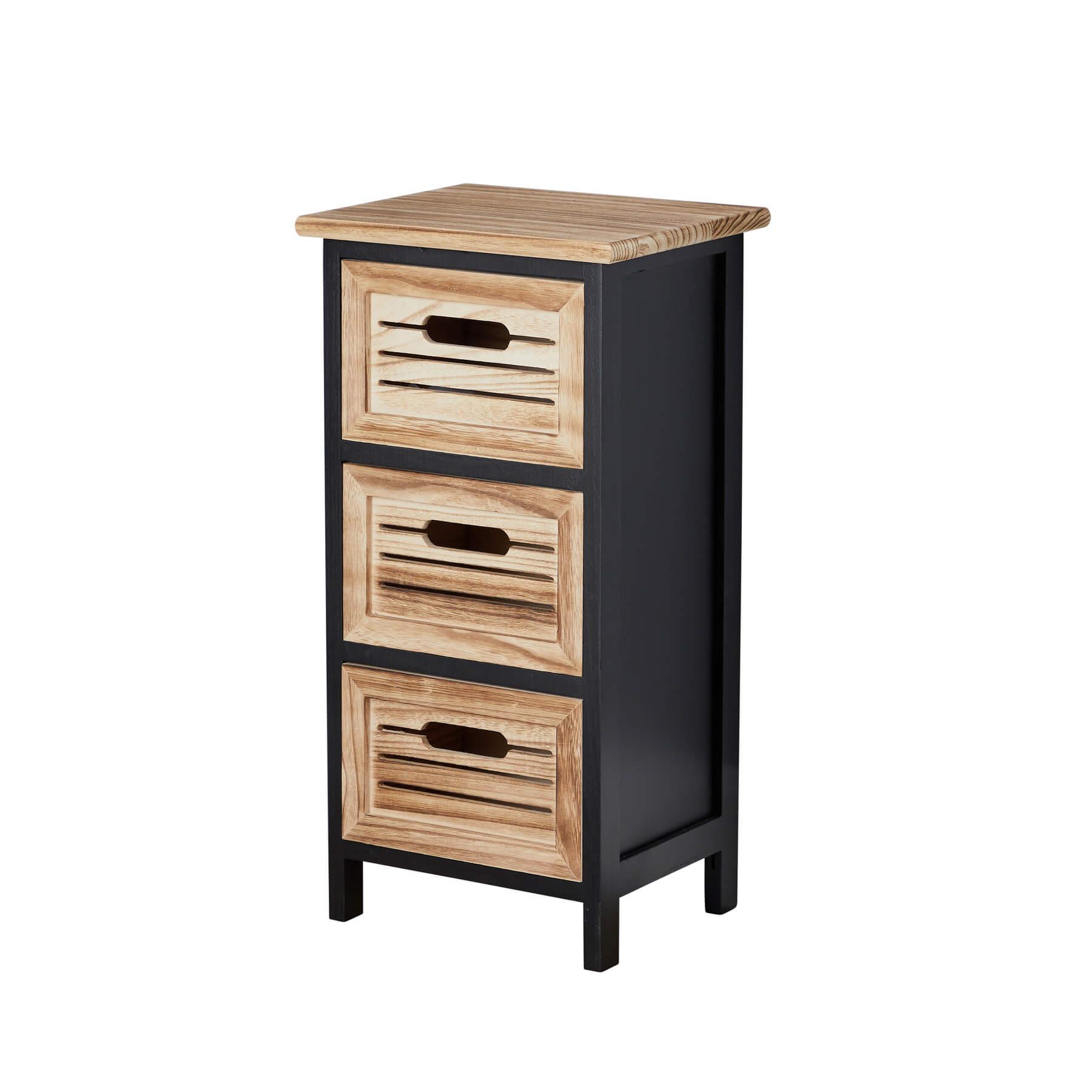 Solid Wooden Storage Chest 3 / 4 / 5 Drawers Organiser Rustic Fully Assembled - Picture 8 of 73