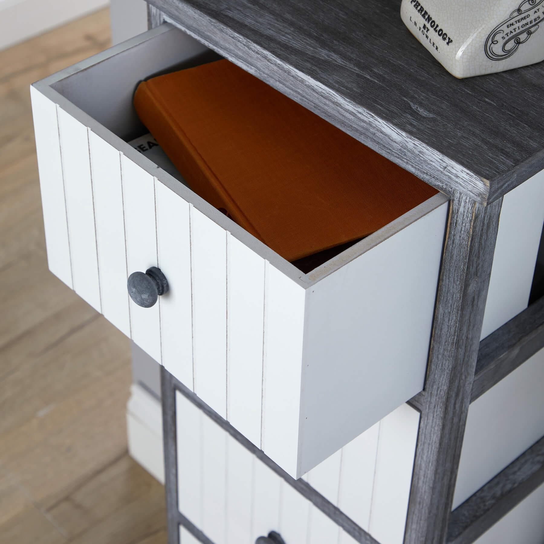 Solid Wooden Storage Chest 3 / 4 / 5 Drawers Organiser Rustic Fully Assembled - Picture 47 of 73