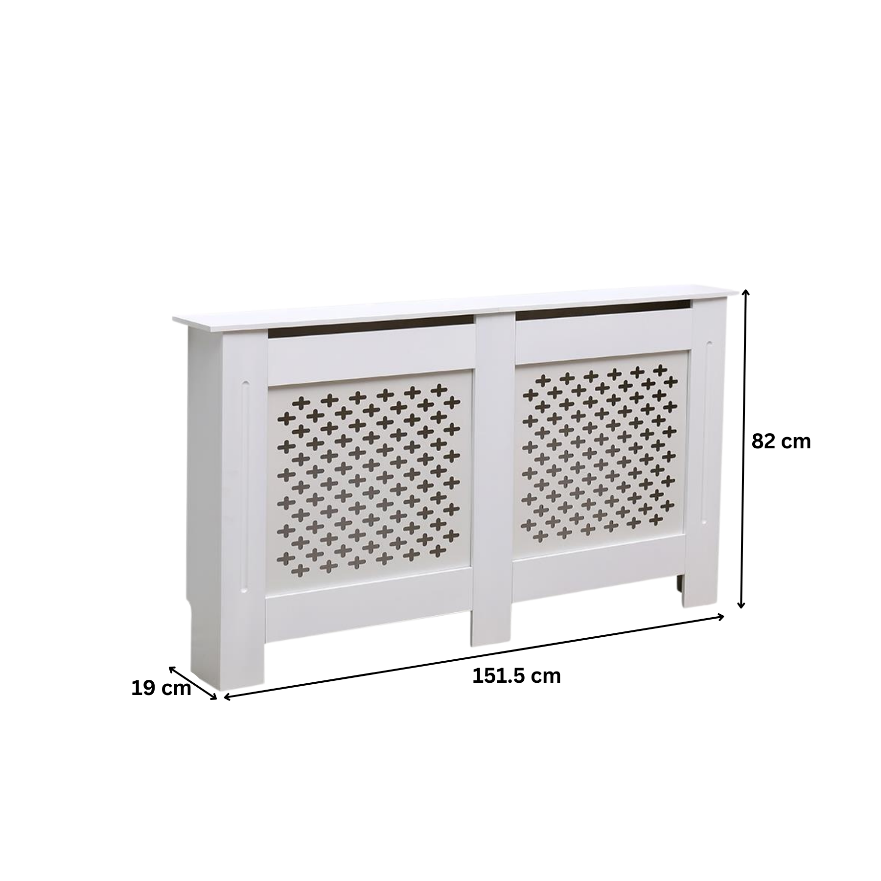 Large Radiator Cover MDF Wooden Home Decorative Modern Furniture Design - Picture 16 of 16