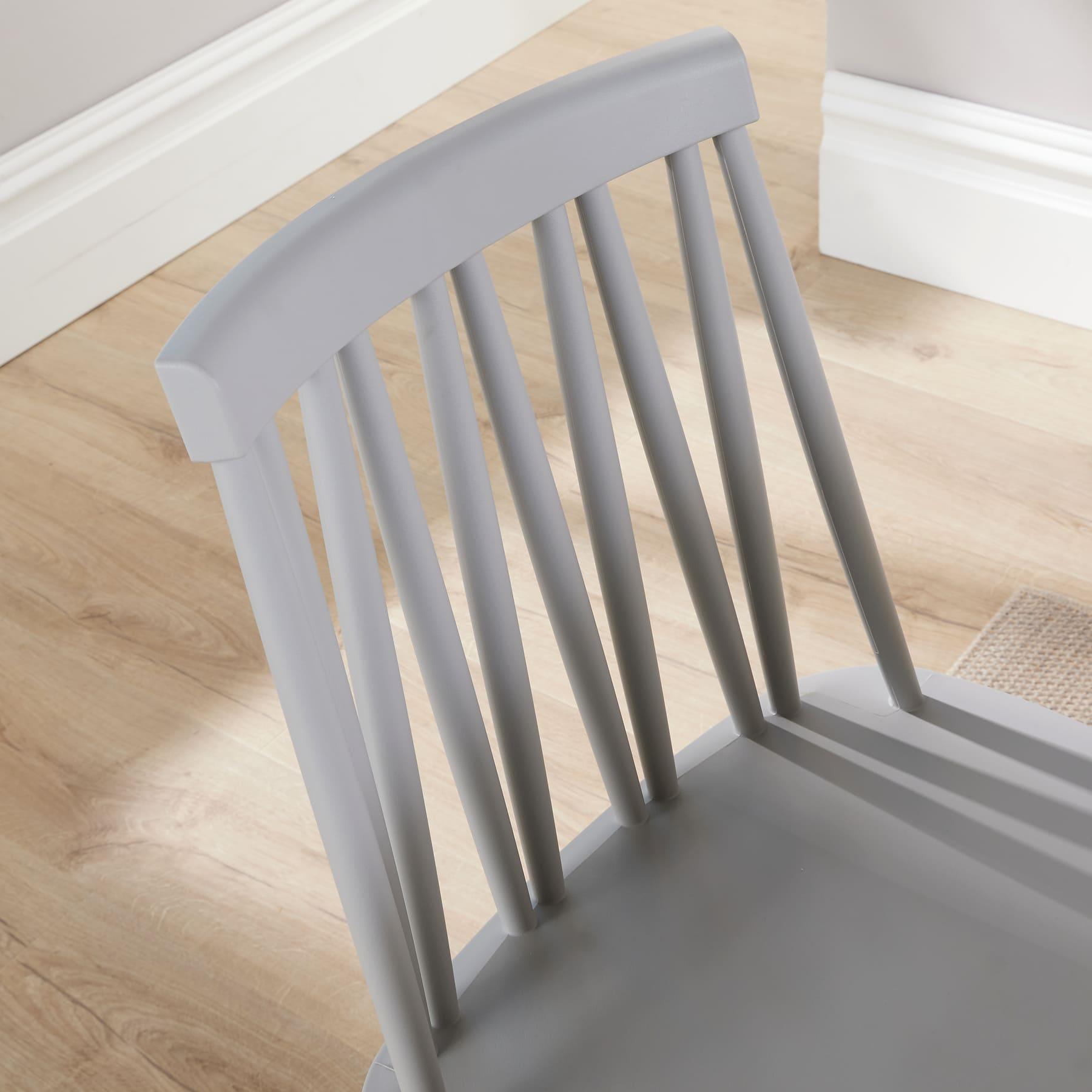 Dining Table Set - 120cm White Top Wooden Legs With 4 Kitchen Chairs Furniture - Picture 20 of 79