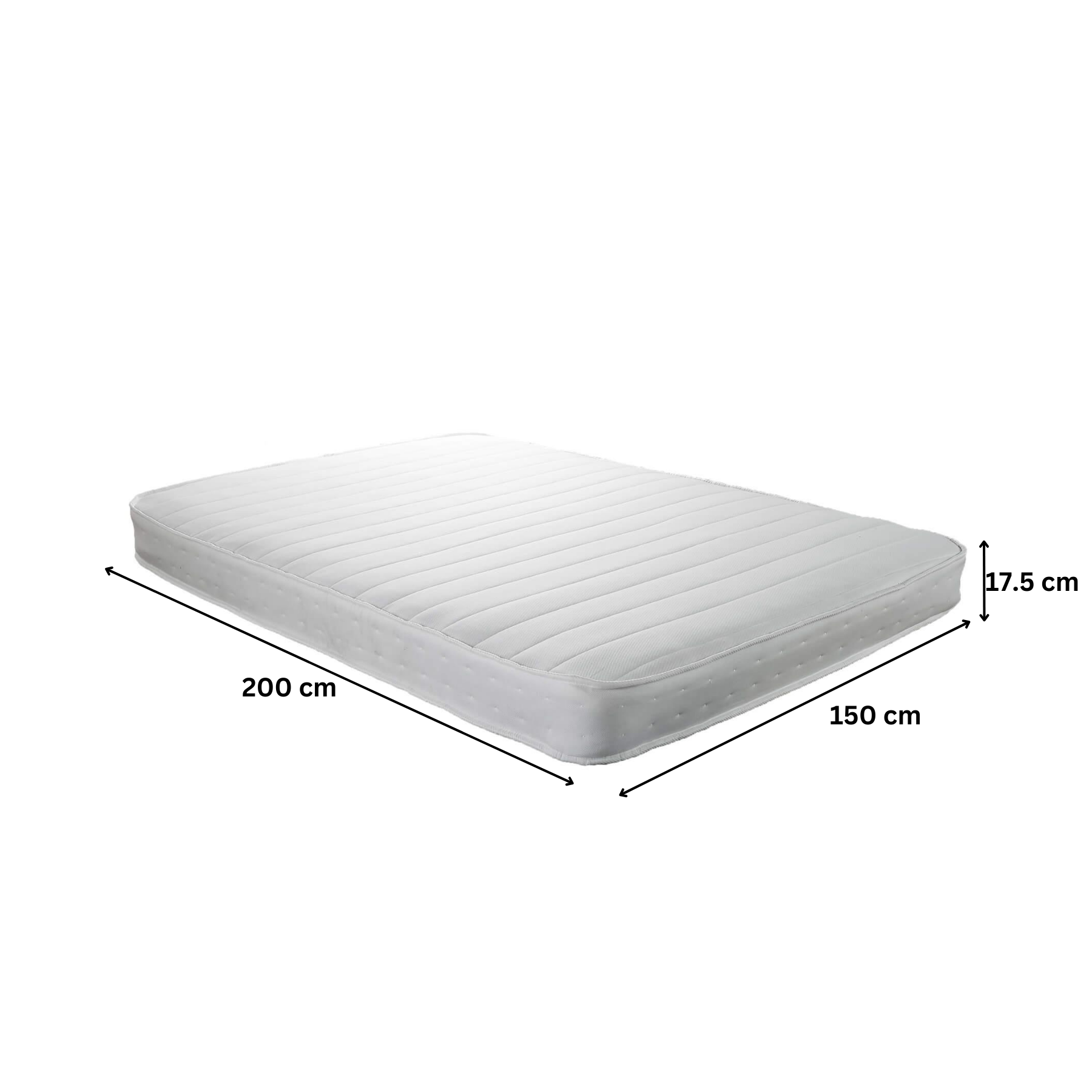 Luxus Einzel/Doppel Matratze Hybrid Federkern Memory Foam Ultimativer Komfort Schlafzimmer - Bild 28 von 28