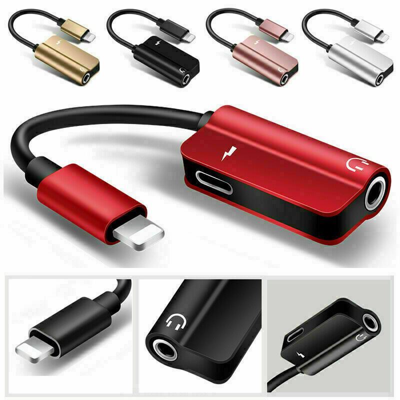 Lightning to Aux & Charging Port Splitter For iPhone iPads & Other Devices | eBay