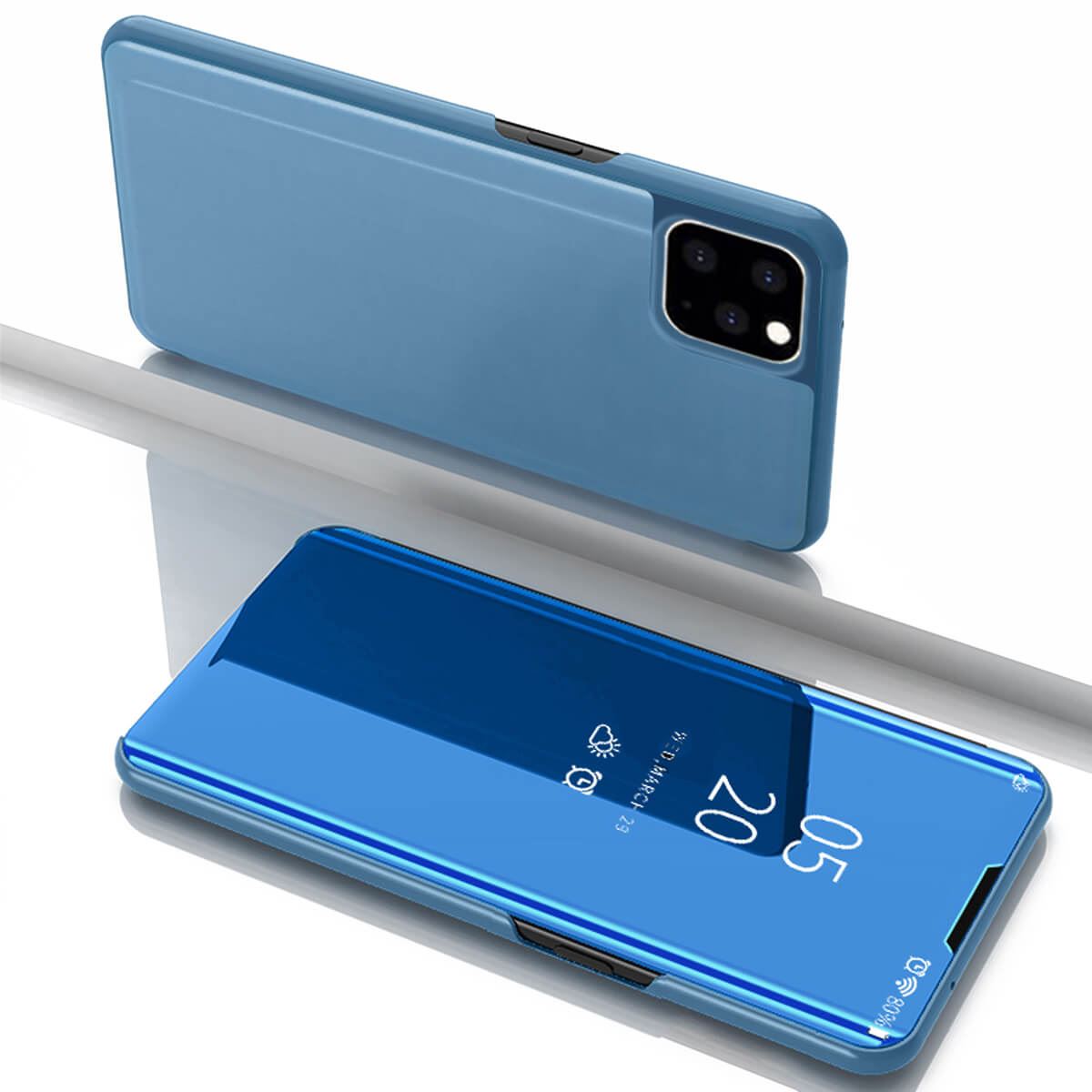 Apple IPhone 6 6s 7 8 X Plus Smart View Mirror Leather Flip Stand Case