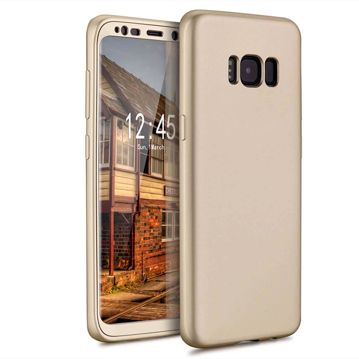 thumbnail 58 - New ShockProof Hybrid 360 TPU Thin Case Cover For Samsung Galaxy S7 edge S8 S9 +