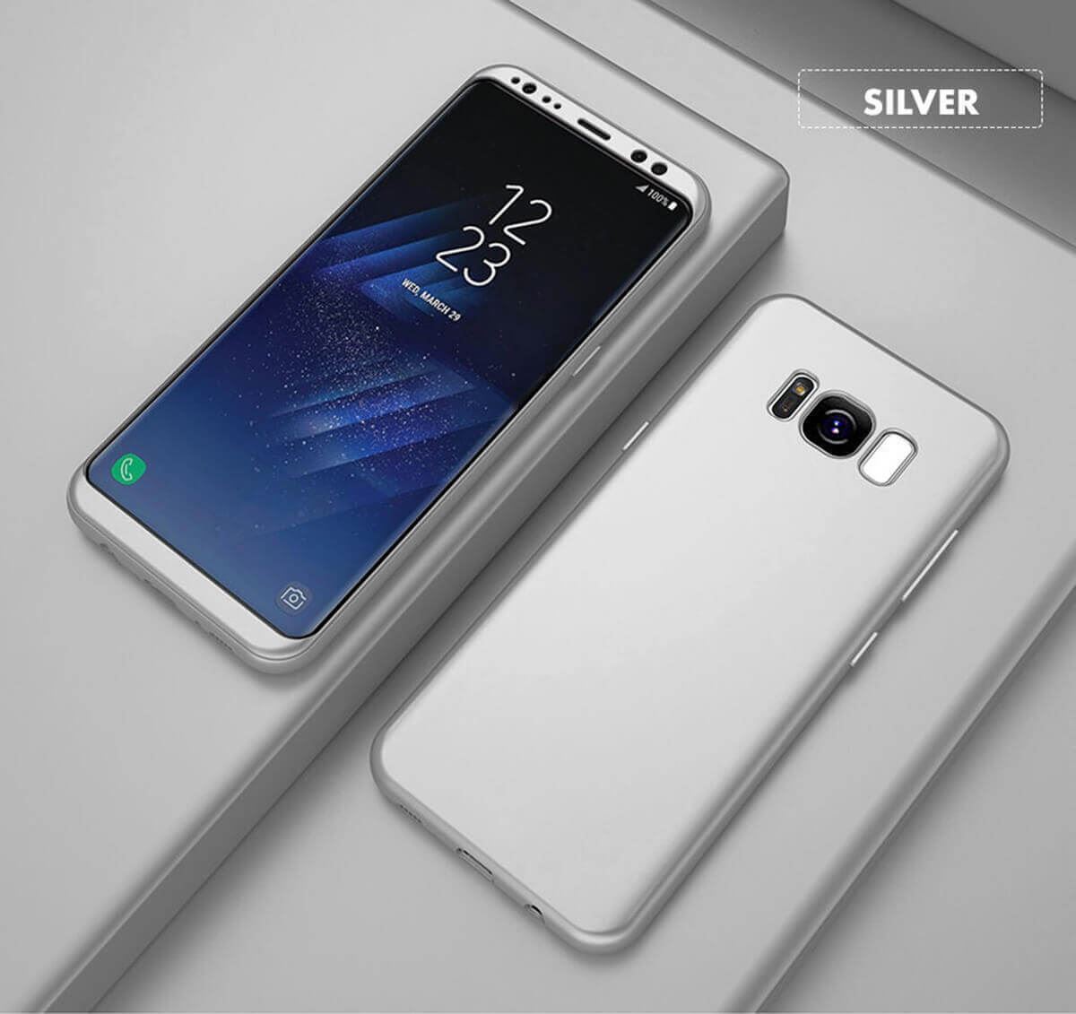 thumbnail 66 - New ShockProof Hybrid 360 TPU Thin Case Cover For Samsung Galaxy S7 edge S8 S9 +