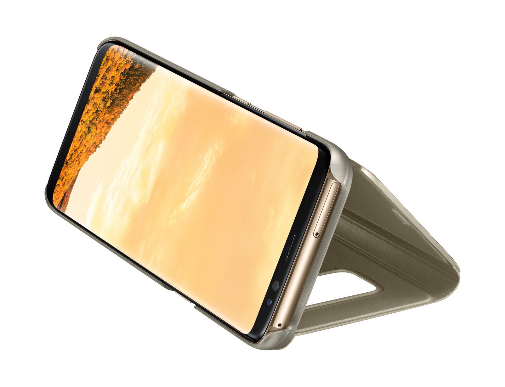 thumbnail 46 - For Samsung Galaxy S8 S9 + S10+ Smart View Mirror Leather Flip Stand Case Cover