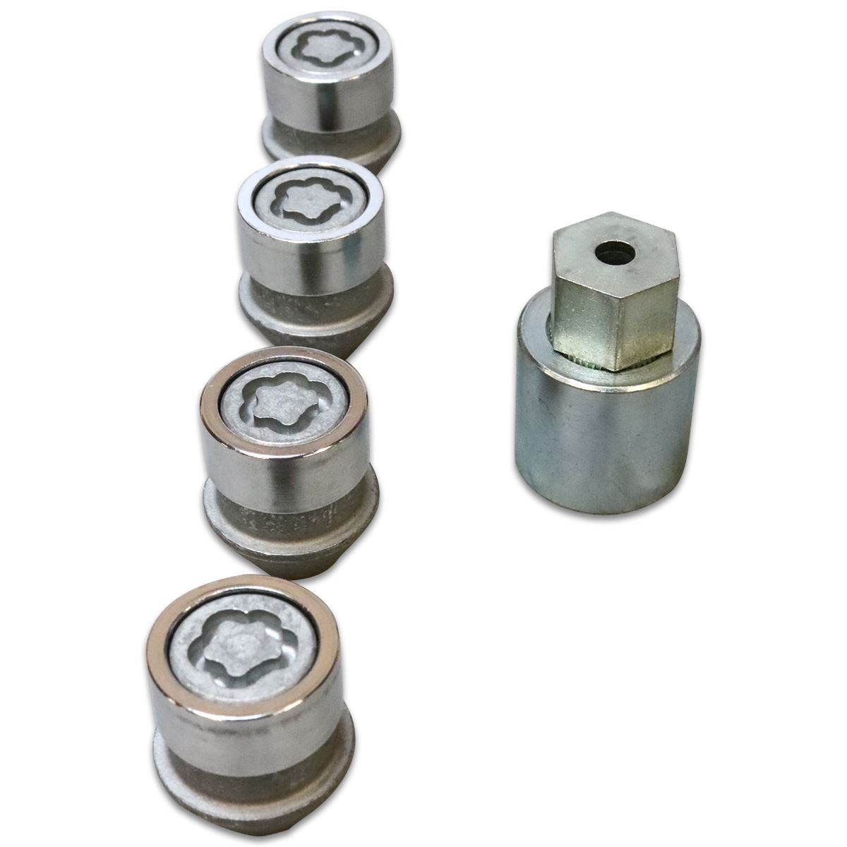 Genuine Ford Mondeo MK4 Alloy Wheel Locking Nut Set Kit 20082014