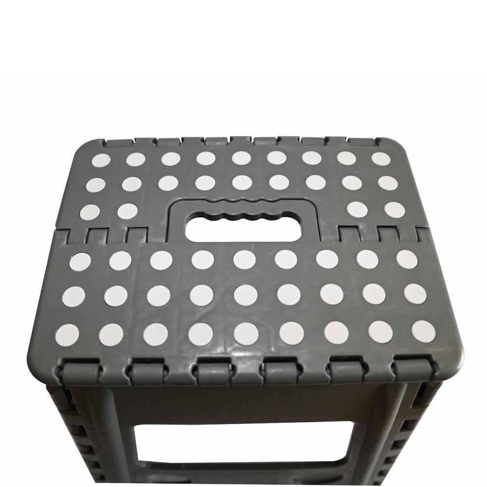 LARGE FOLDING STEPS KITCHEN STOOL STEP PORTABLE FOLDABLE FOLD SEAT WITH HANDLE - Picture 10 of 13