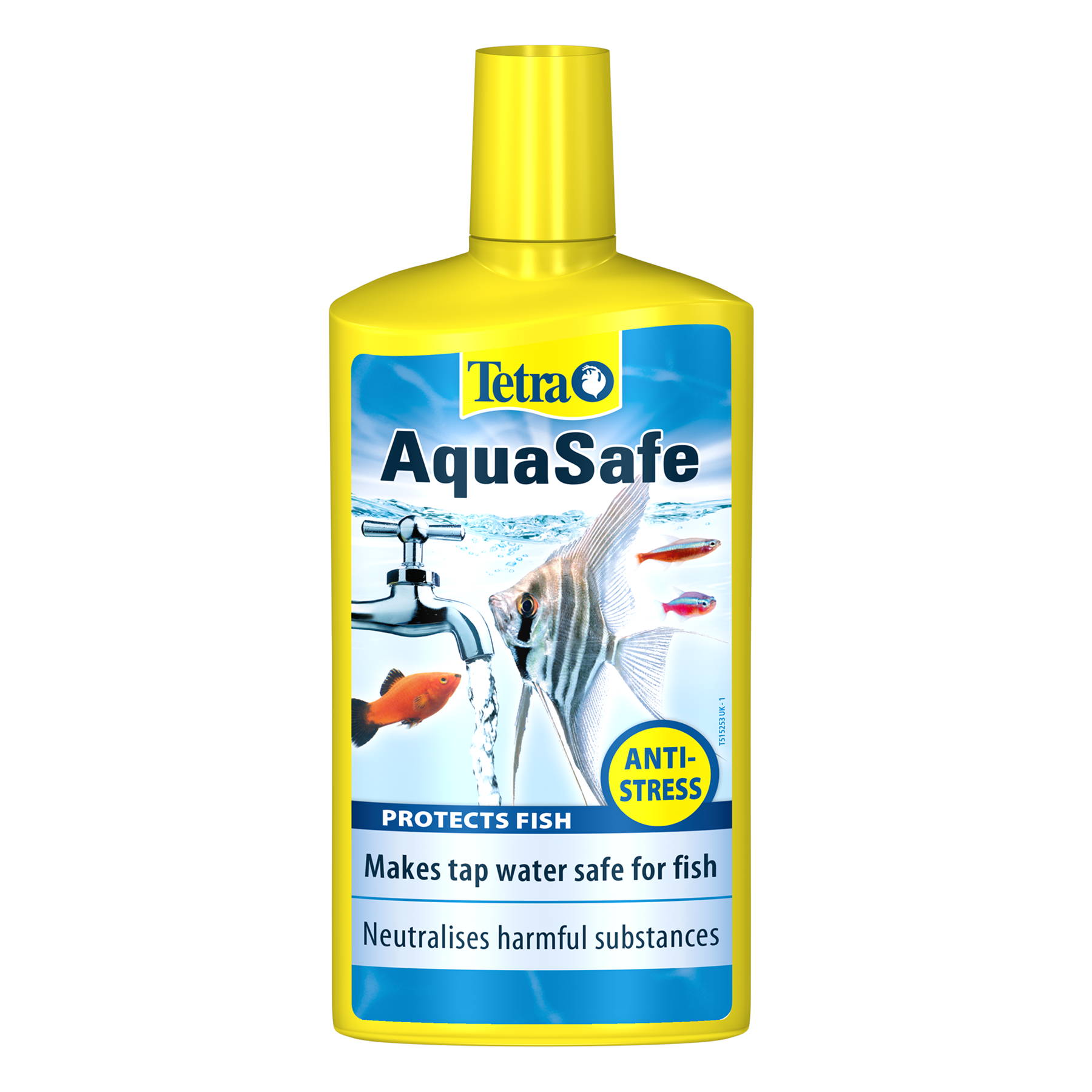 TETRA AQUASAFE AQUARIUM TAP WATER DECHLORINATOR CONDITIONER FISH TANK