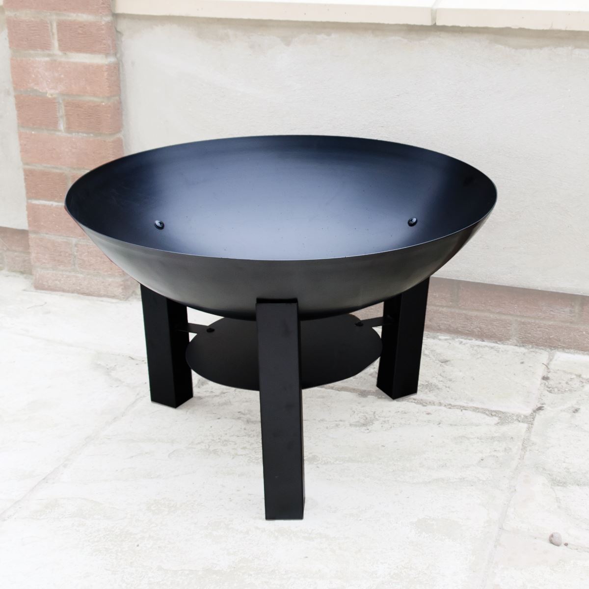 GARDEN FIRE PIT Outdoor Wood Log Burner Bbq Patio Heater Metal Camping