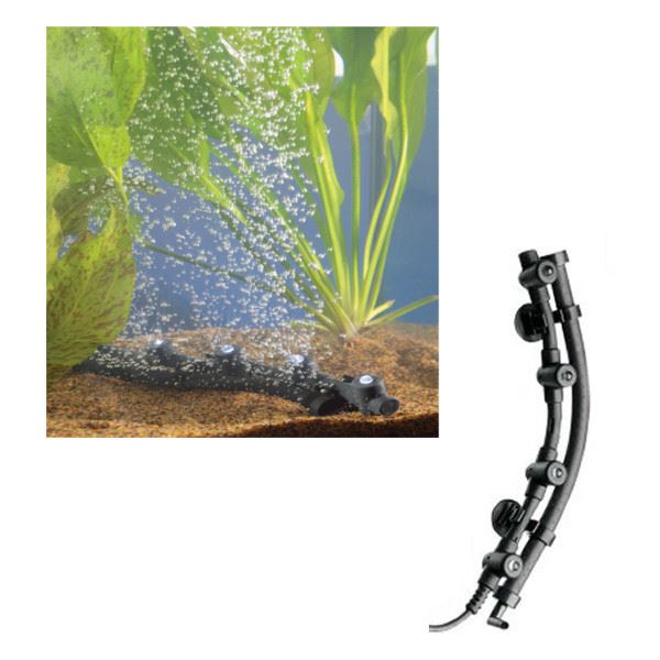 INTERPET LED AQUARIUM BUBBLE WAND AIRSTONE WALL FISH TANK BLUE WHITE