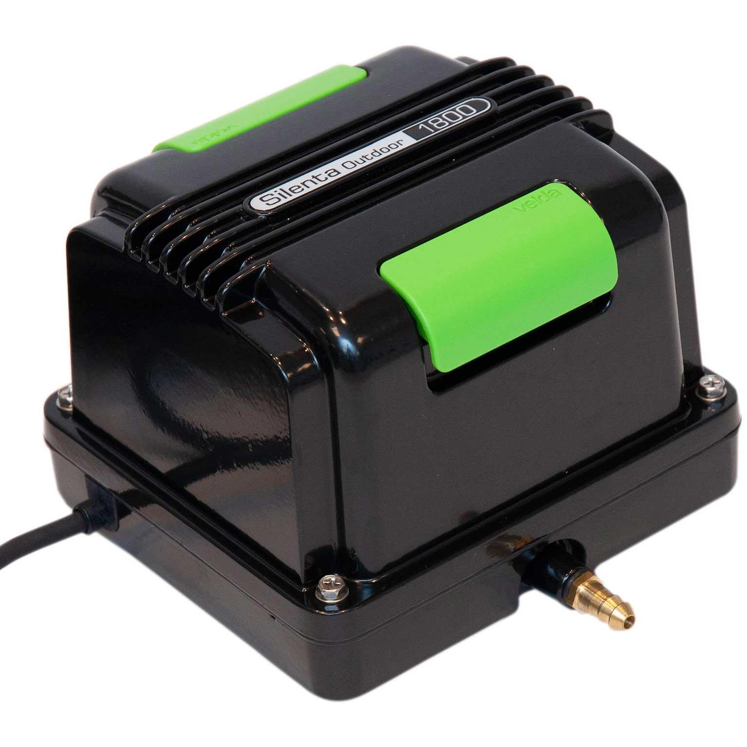 VELDA SILENTA PRO POND AQUARIUM AIR PUMP KIT AERATOR OXYGENATOR AIRLINE AIRSTONE - Picture 6 of 16